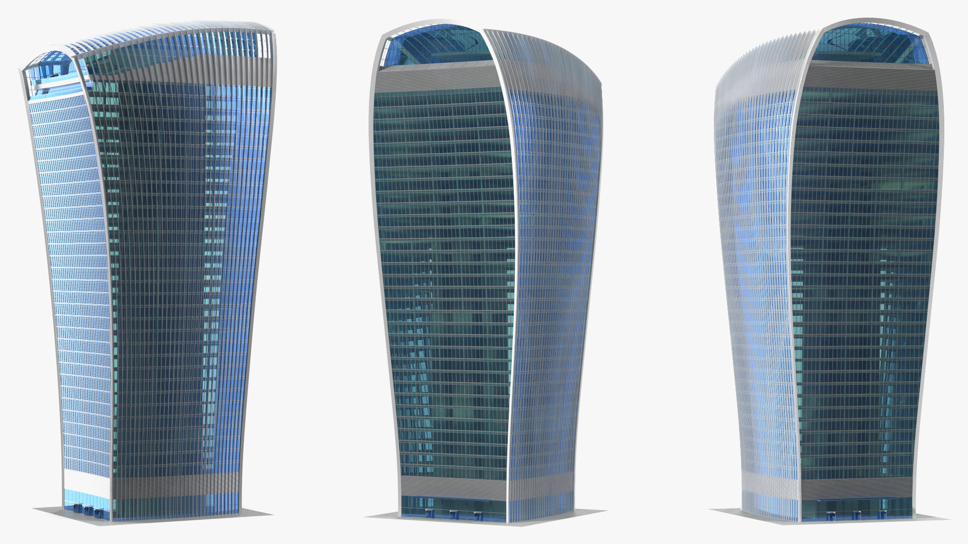 3D Commercial Skyscraper 20 Fenchurch Street