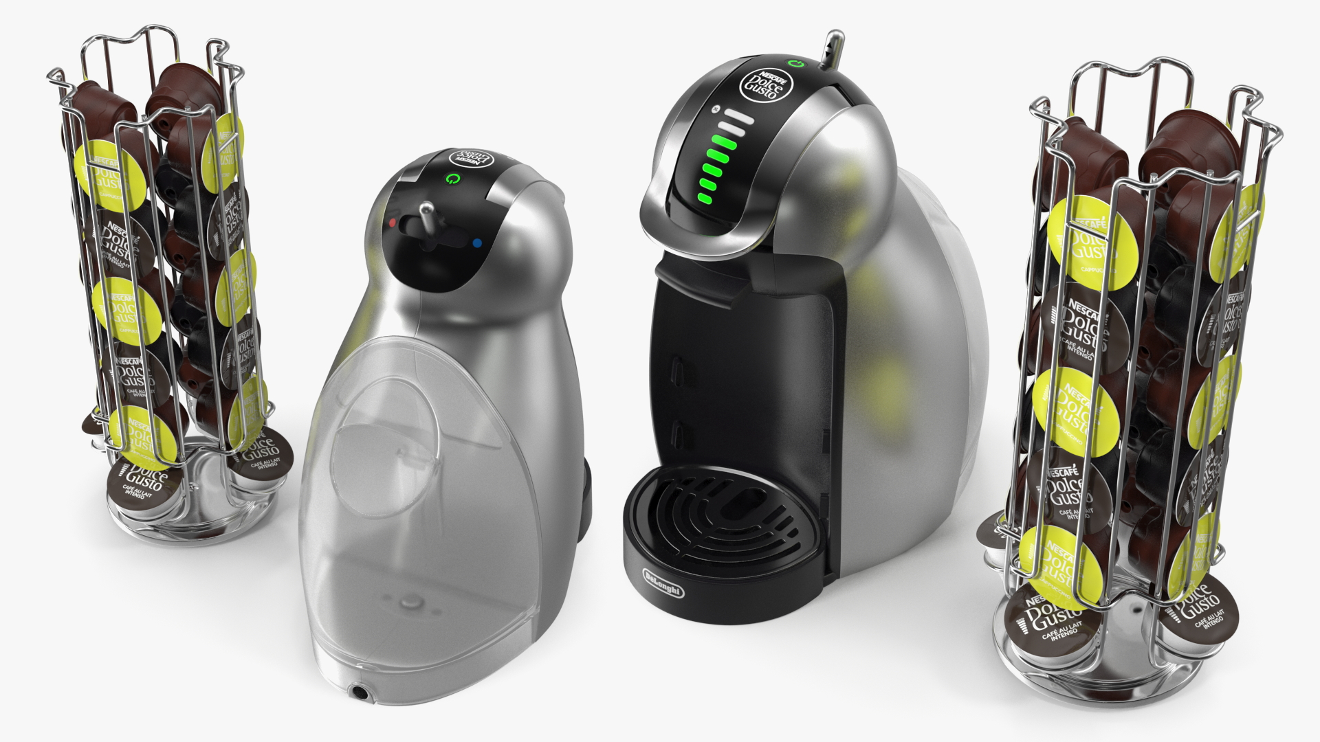 3D Dolce Gusto Coffee Machine with Capsule Holder