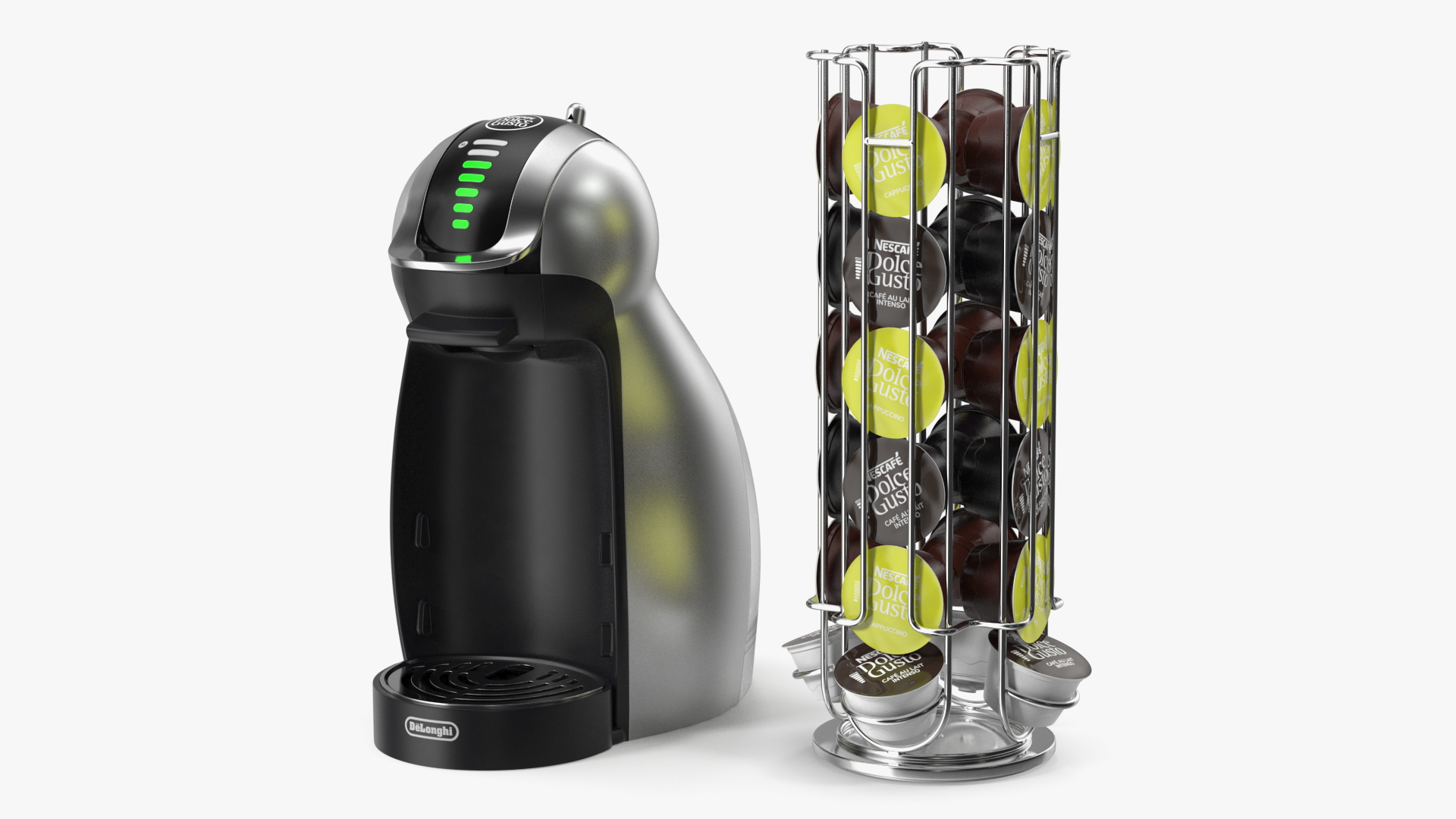 3D Dolce Gusto Coffee Machine with Capsule Holder