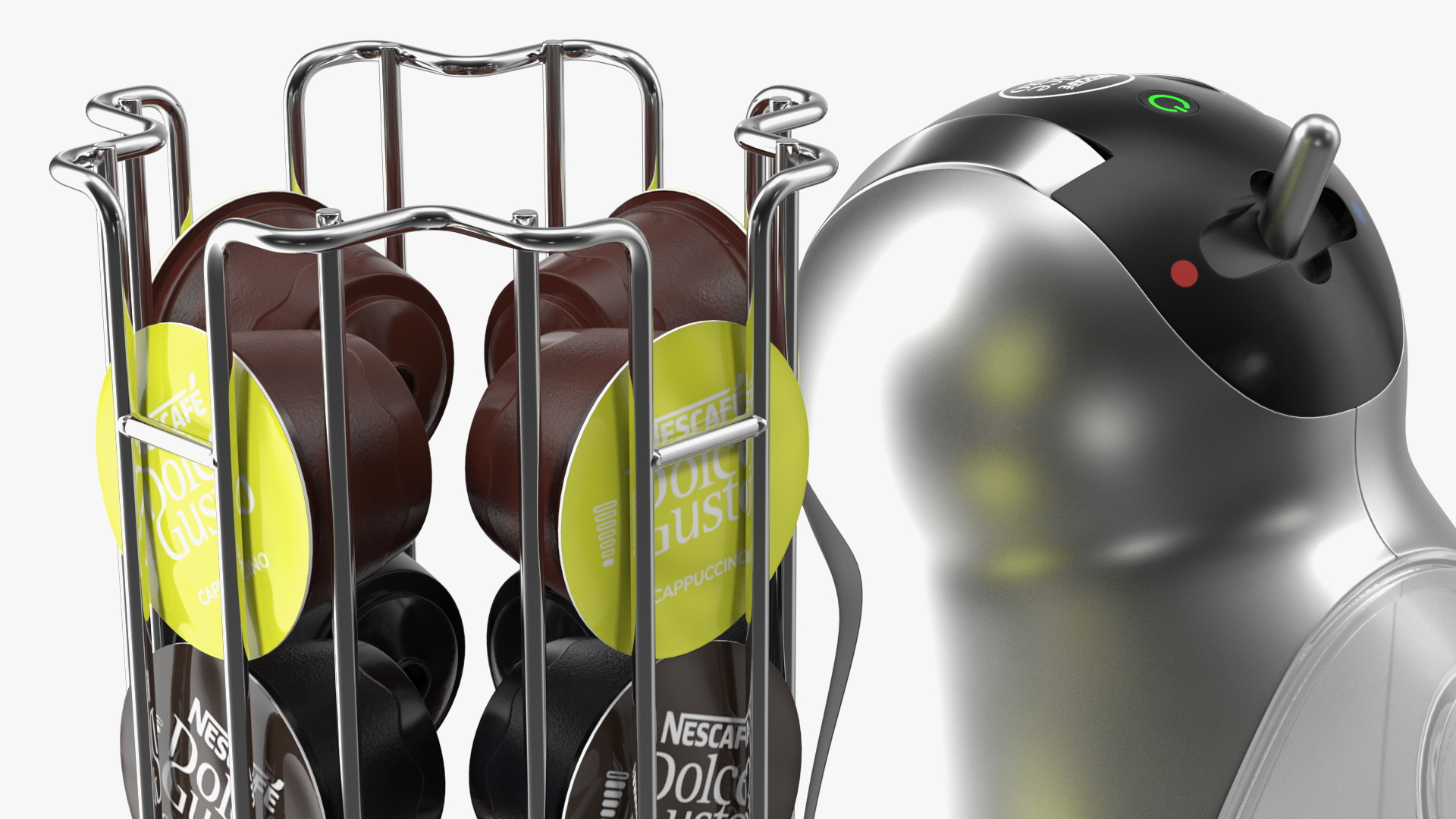 3D Dolce Gusto Coffee Machine with Capsule Holder