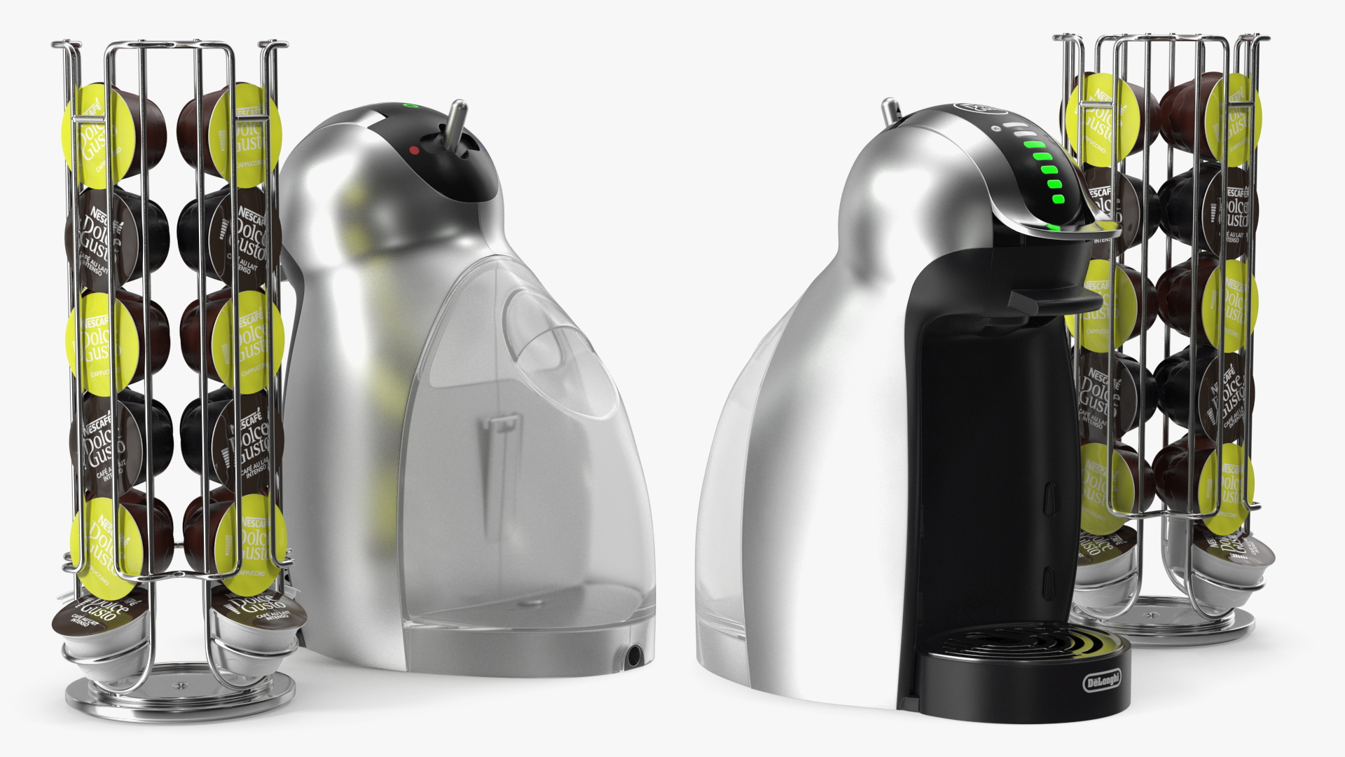 3D Dolce Gusto Coffee Machine with Capsule Holder