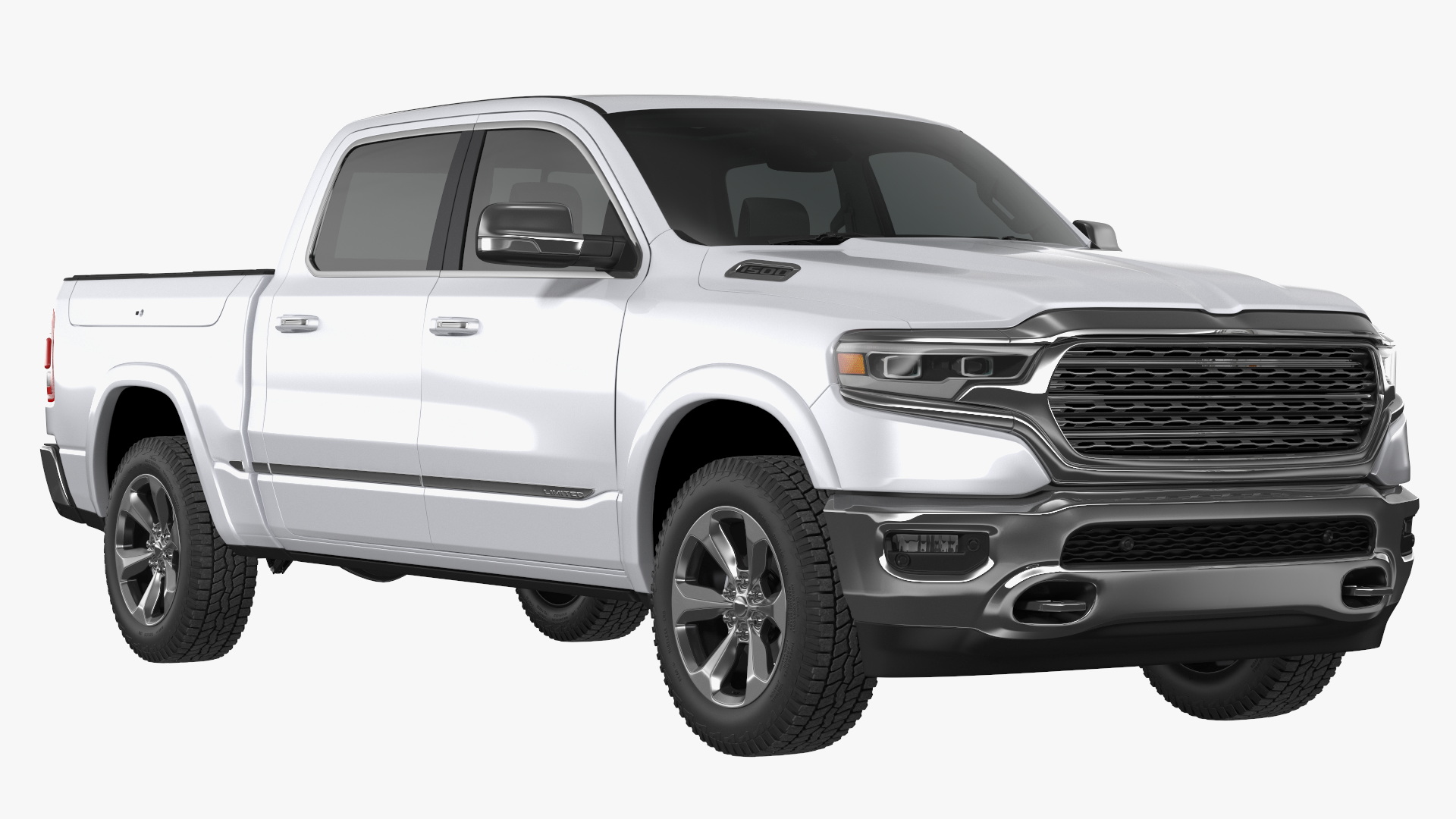 Pickup Truck Camper 3D model