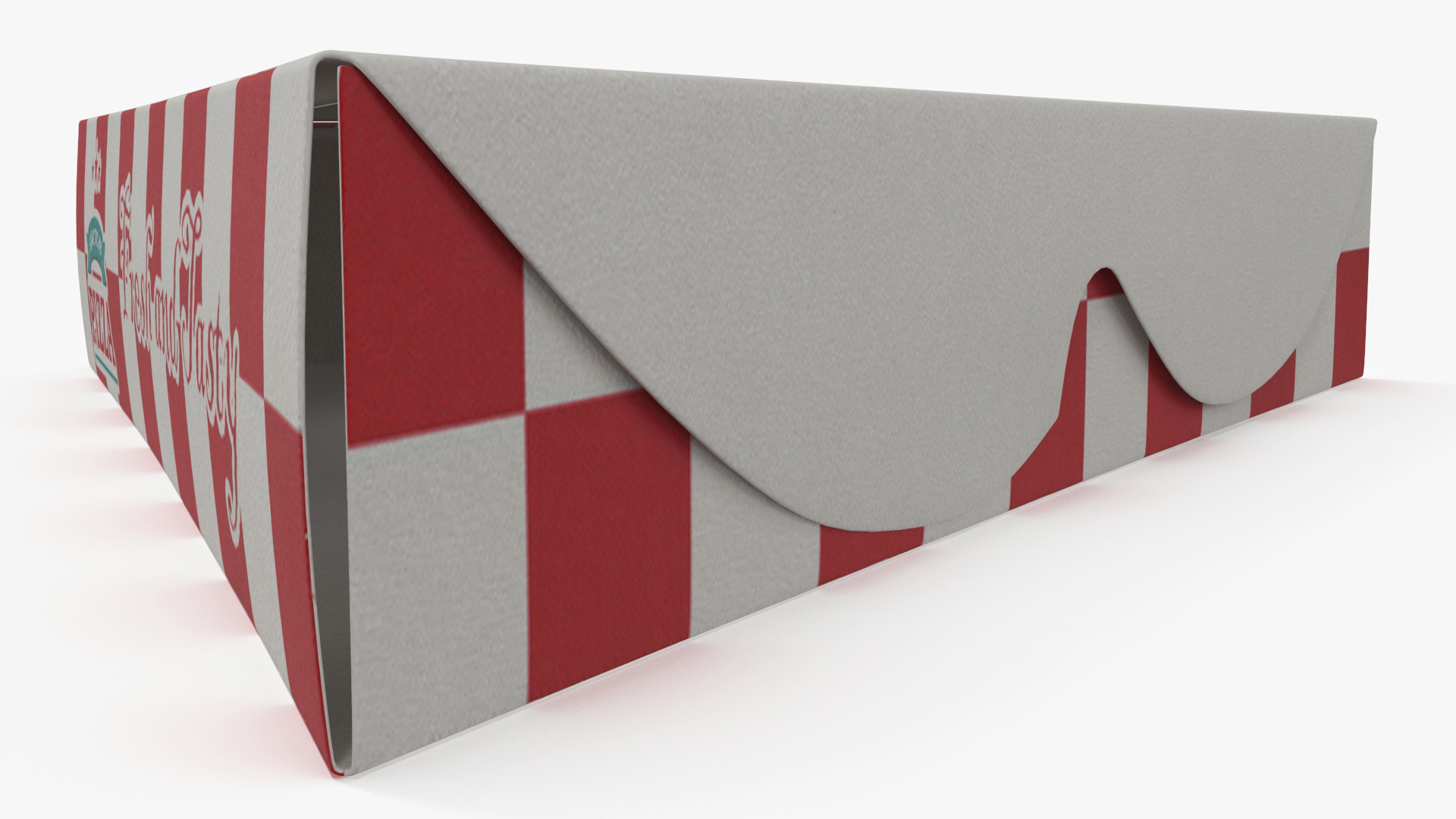 3D Triangle Pizza Packaging Box with Clear Window