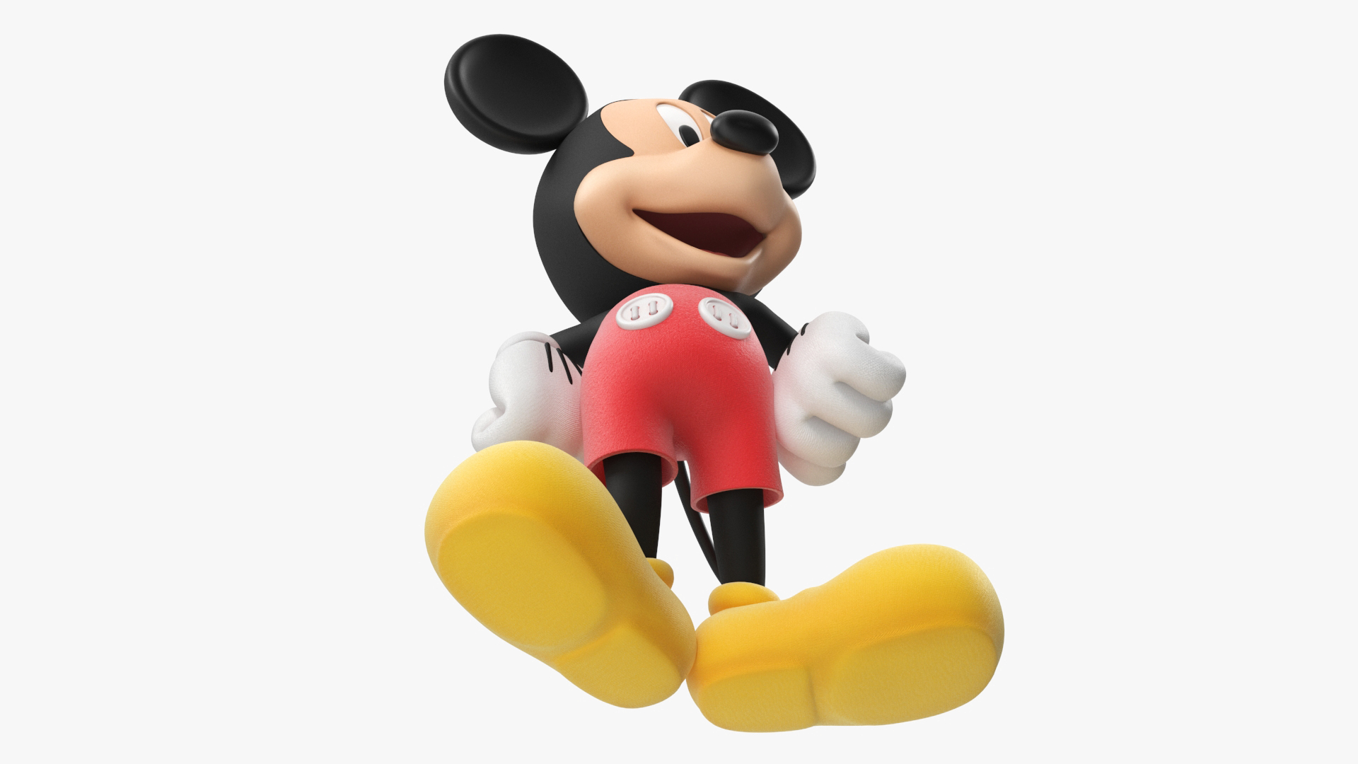 3D Character Mickey Mouse Standing