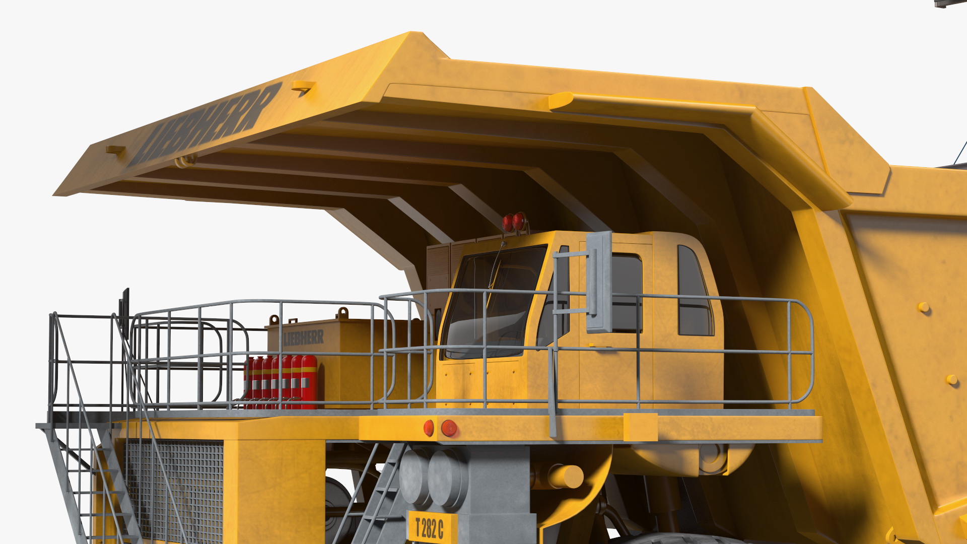 3D Mining Multi Bucket Wheel Excavator with Heavy Duty Dump Truck Liebherr