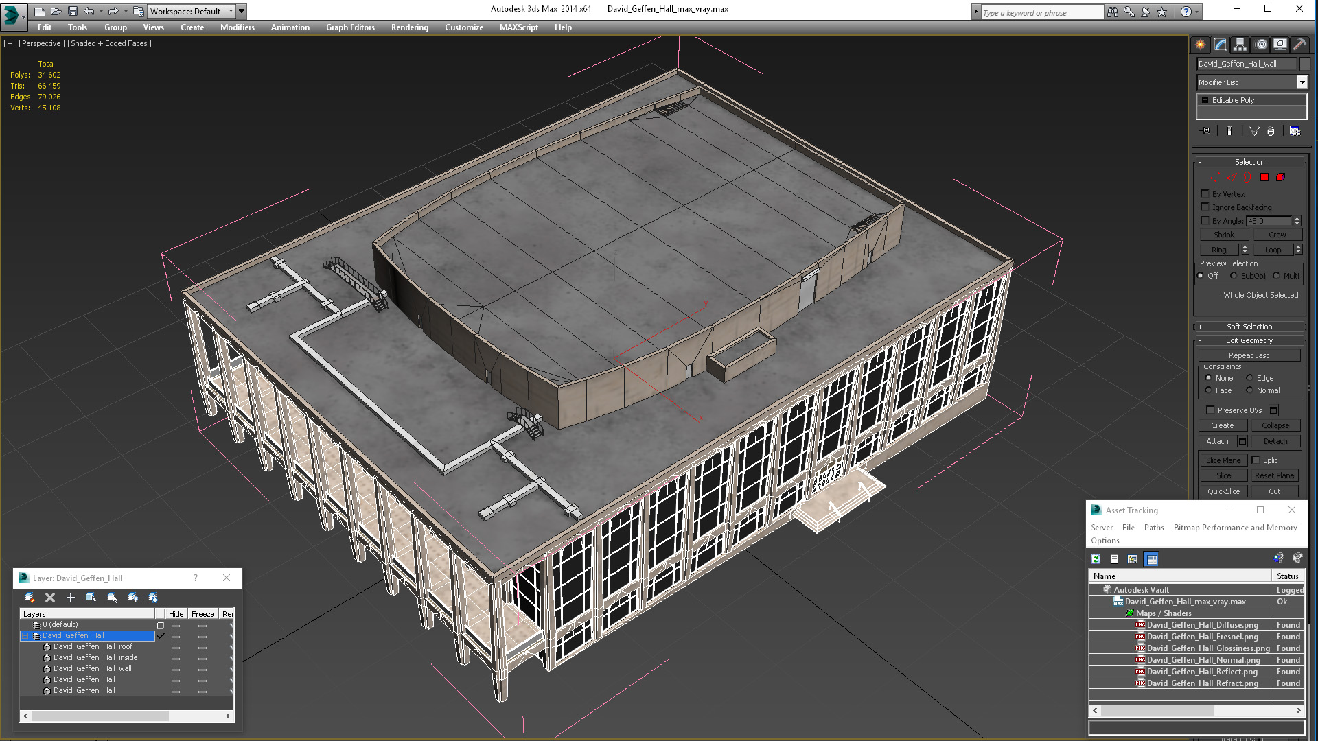 David Geffen Hall 3D