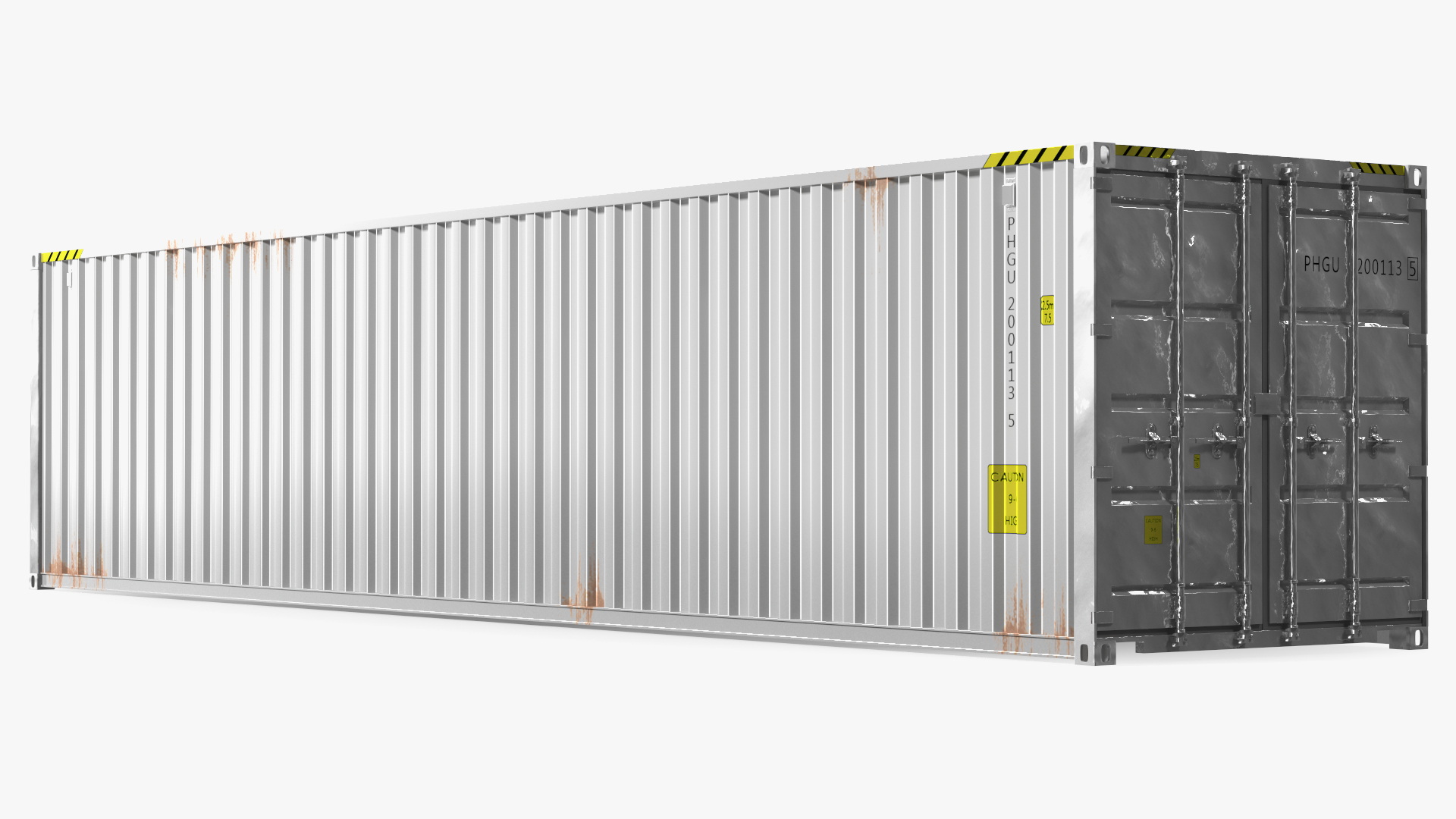 3D 40FT Side Opening Shipping Container