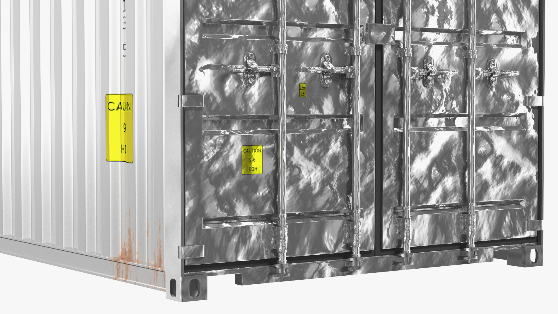 3D 40FT Side Opening Shipping Container