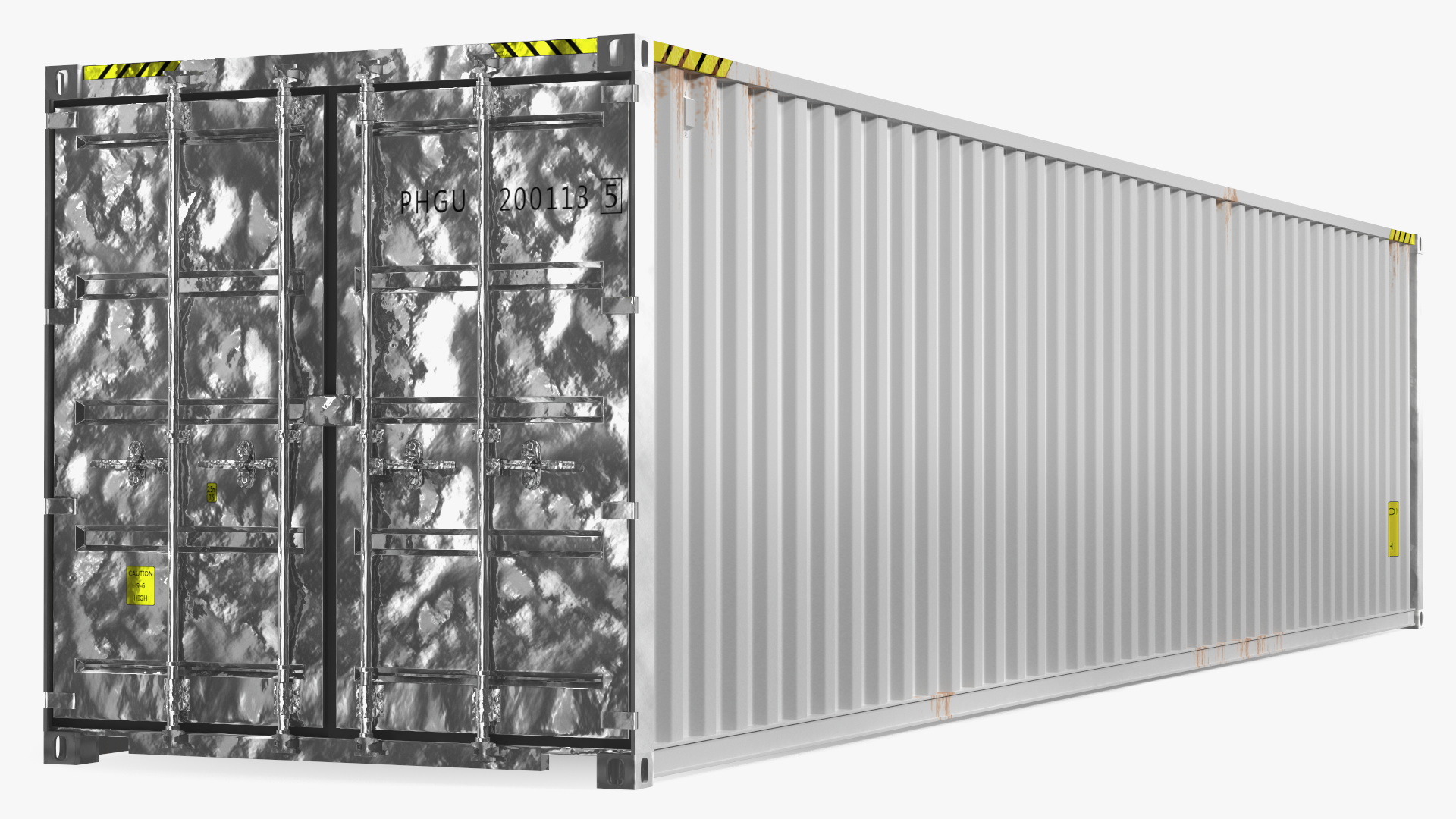 3D 40FT Side Opening Shipping Container