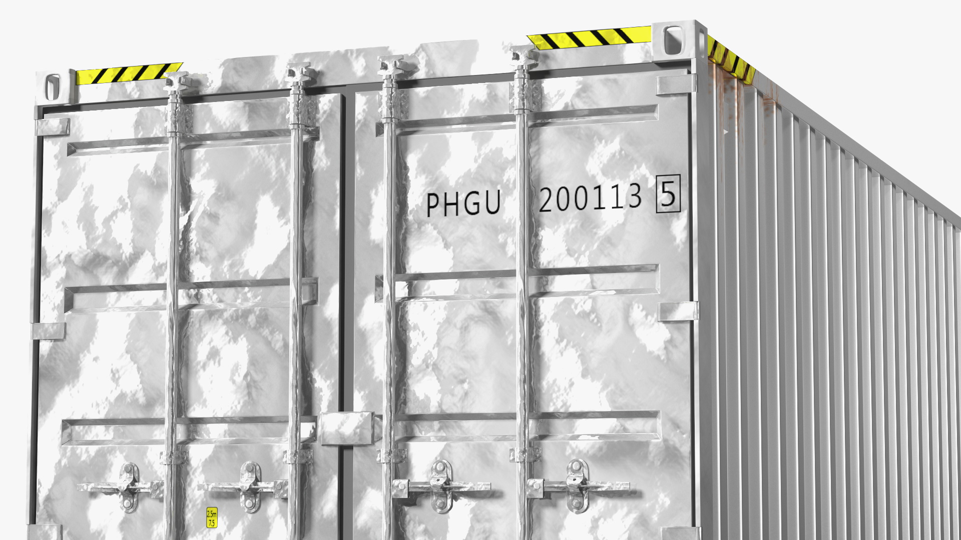 3D 40FT Side Opening Shipping Container