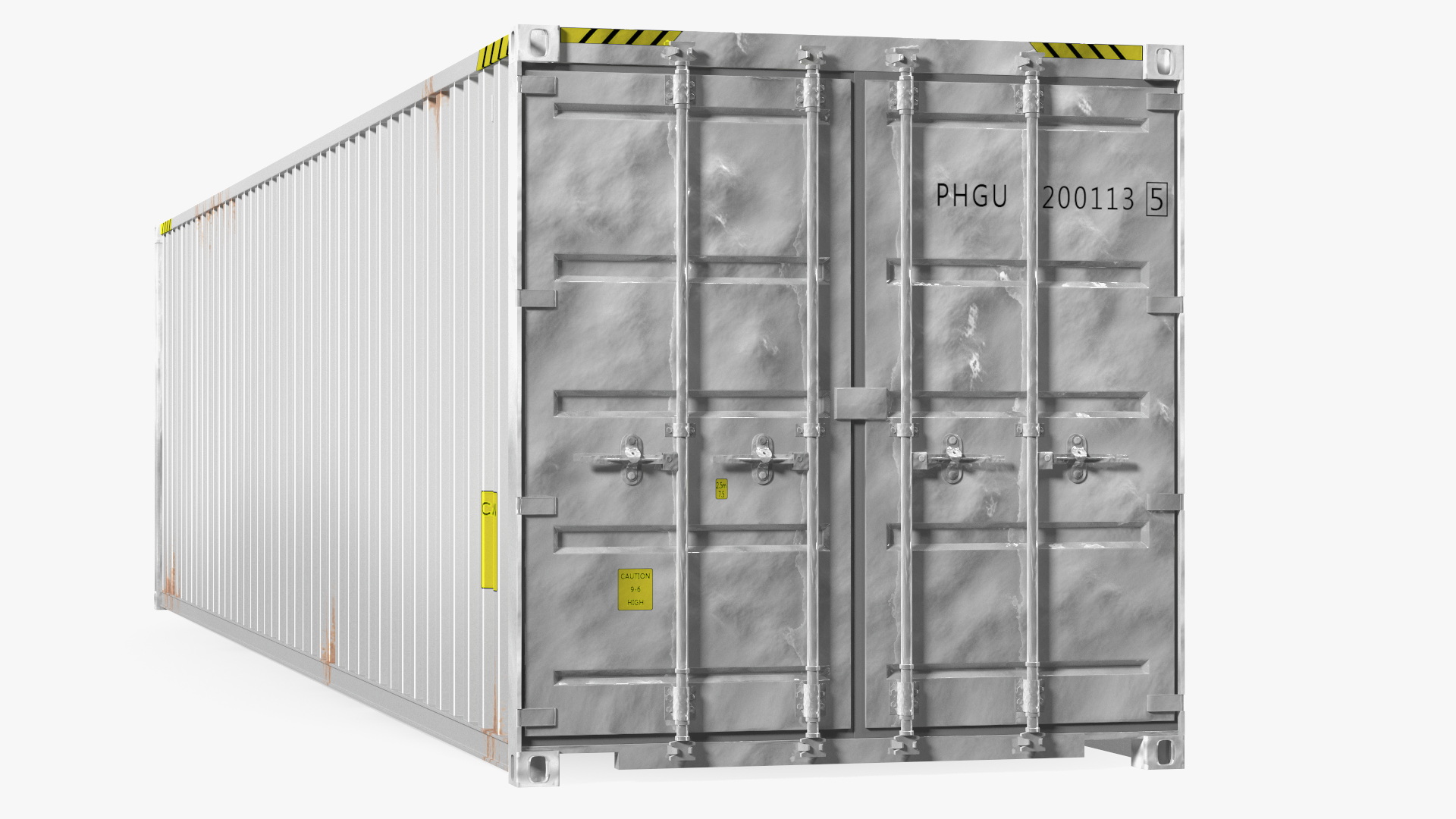 3D 40FT Side Opening Shipping Container