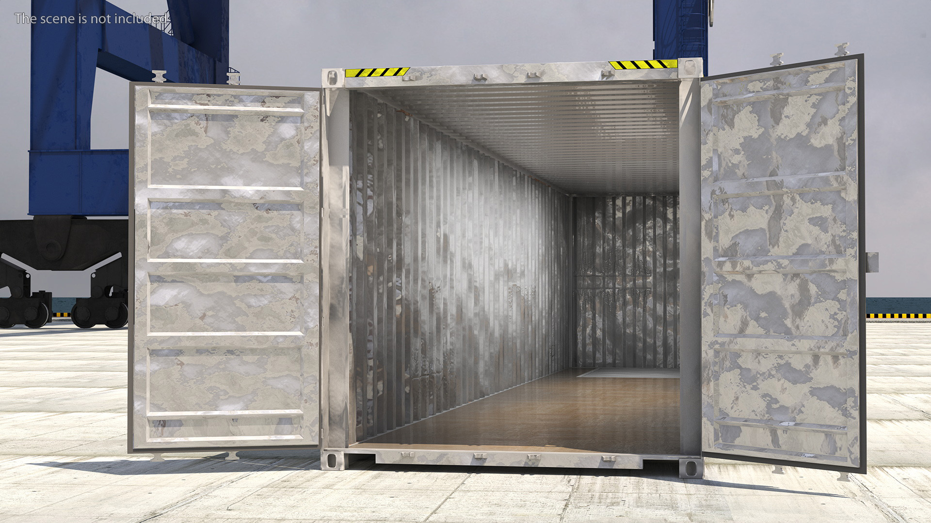 3D 40FT Side Opening Shipping Container