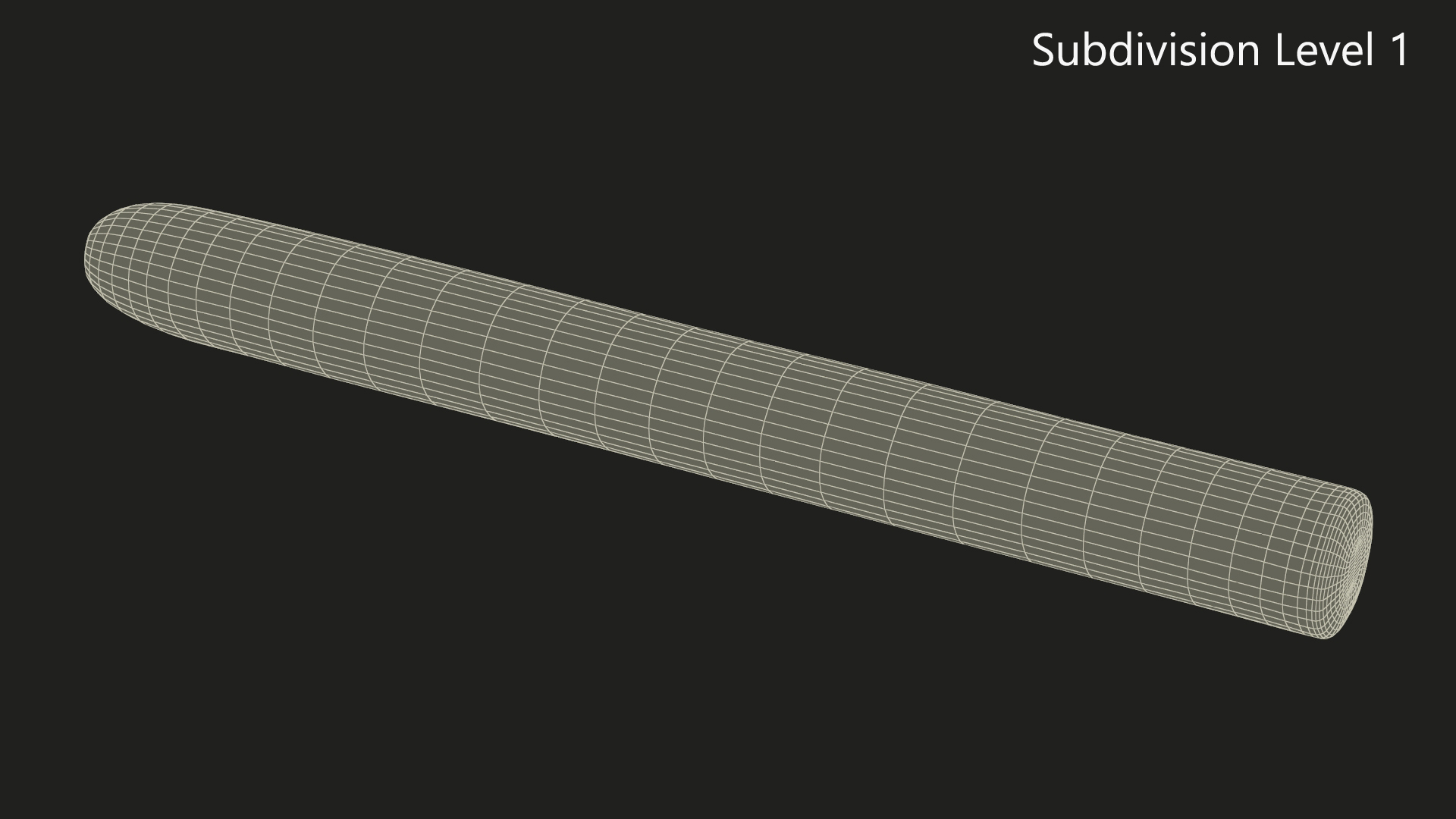3D Cuban Cigar Long