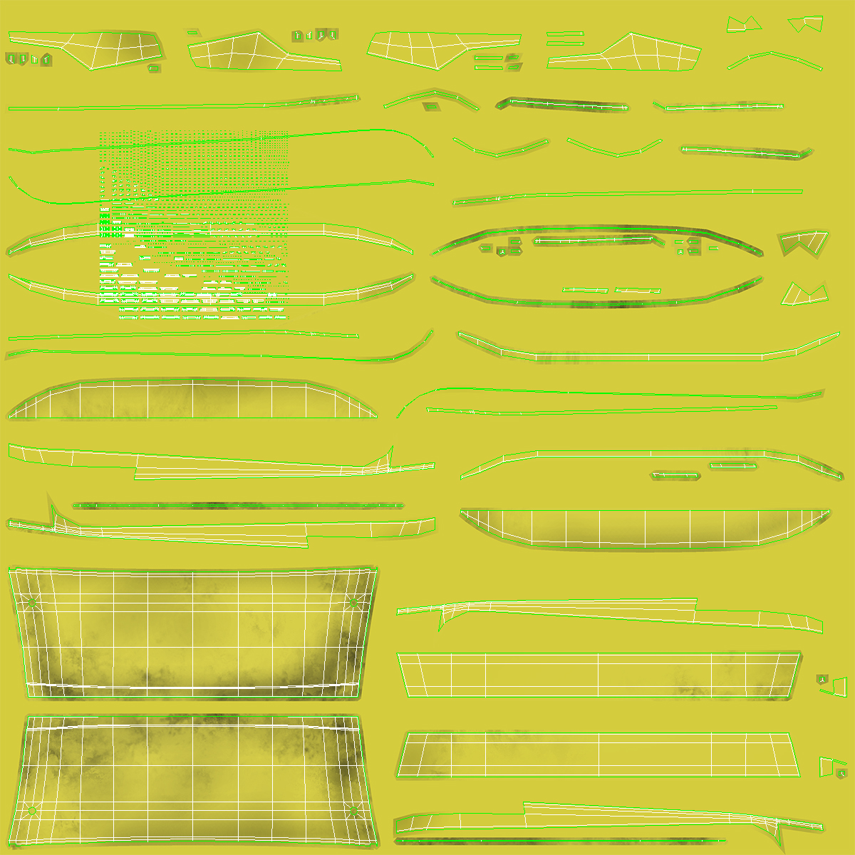 City Tram Yellow Simple Interior 3D