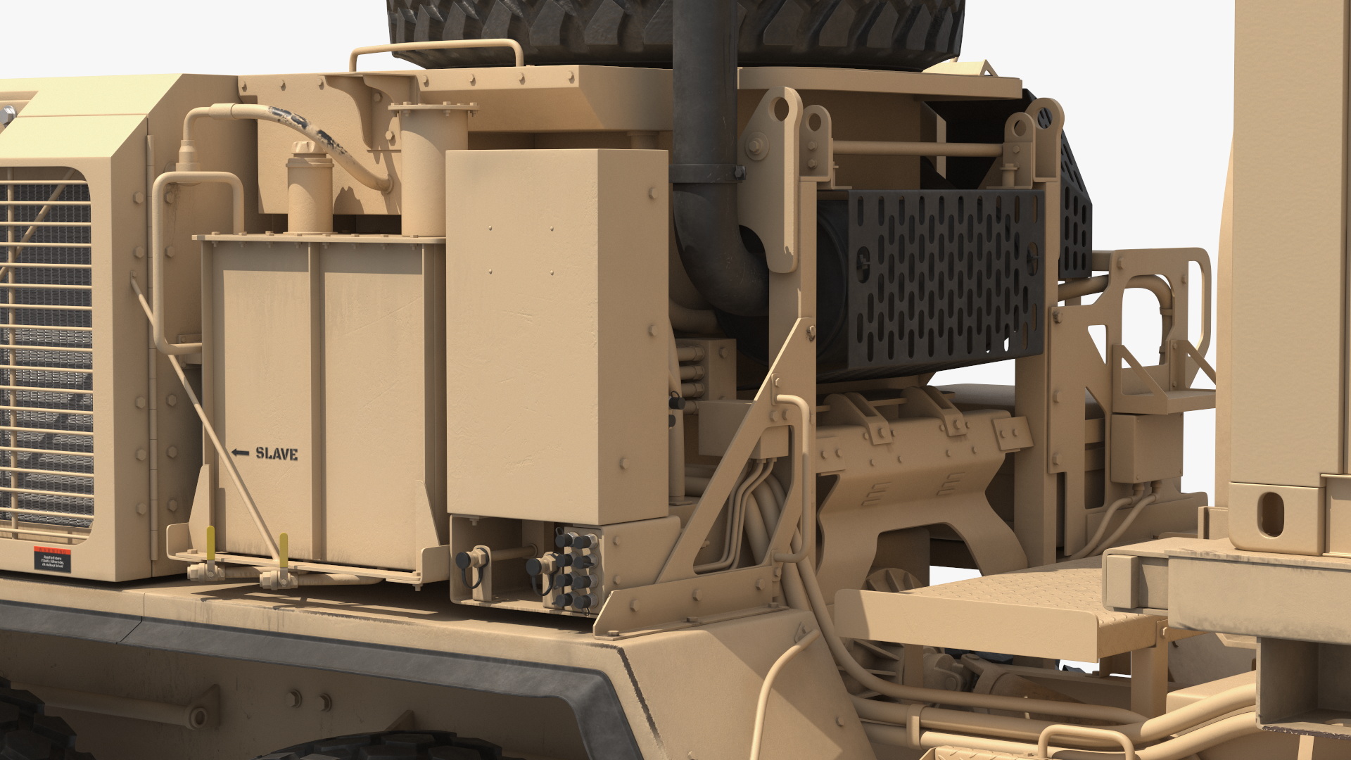 Oshkosh Tactical Load Handling Truck with Container - view 3