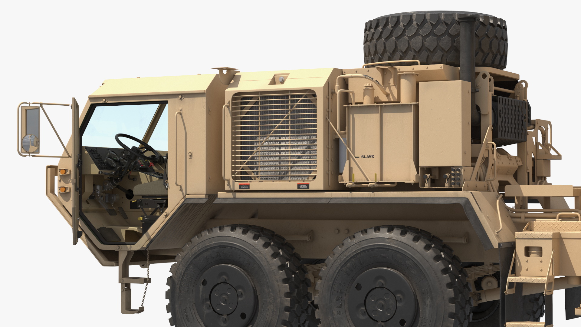 Oshkosh Tactical Load Handling Truck with Container - view 4