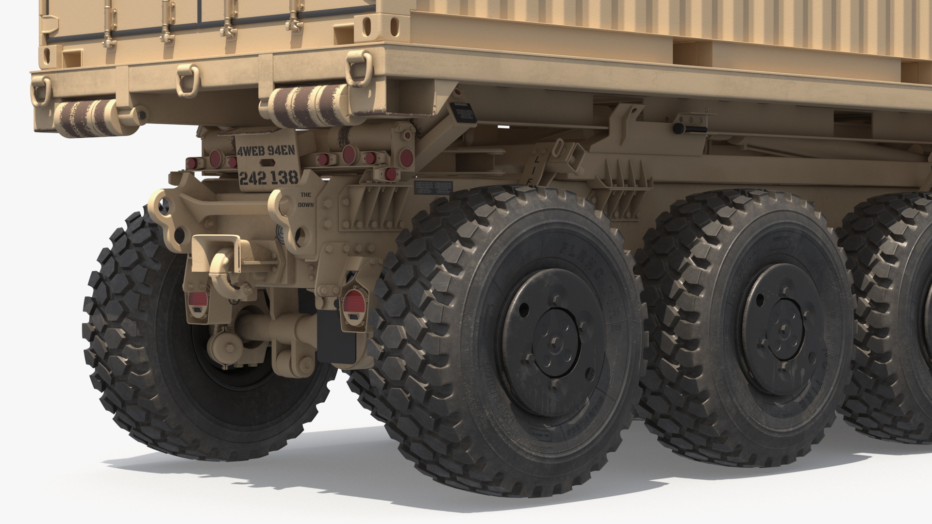 Oshkosh Tactical Load Handling Truck with Container - view 2