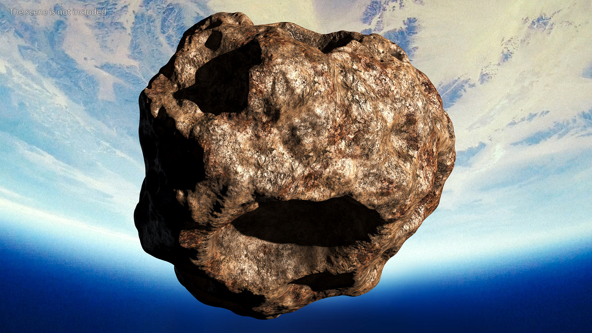 3D model Meteorite Stone