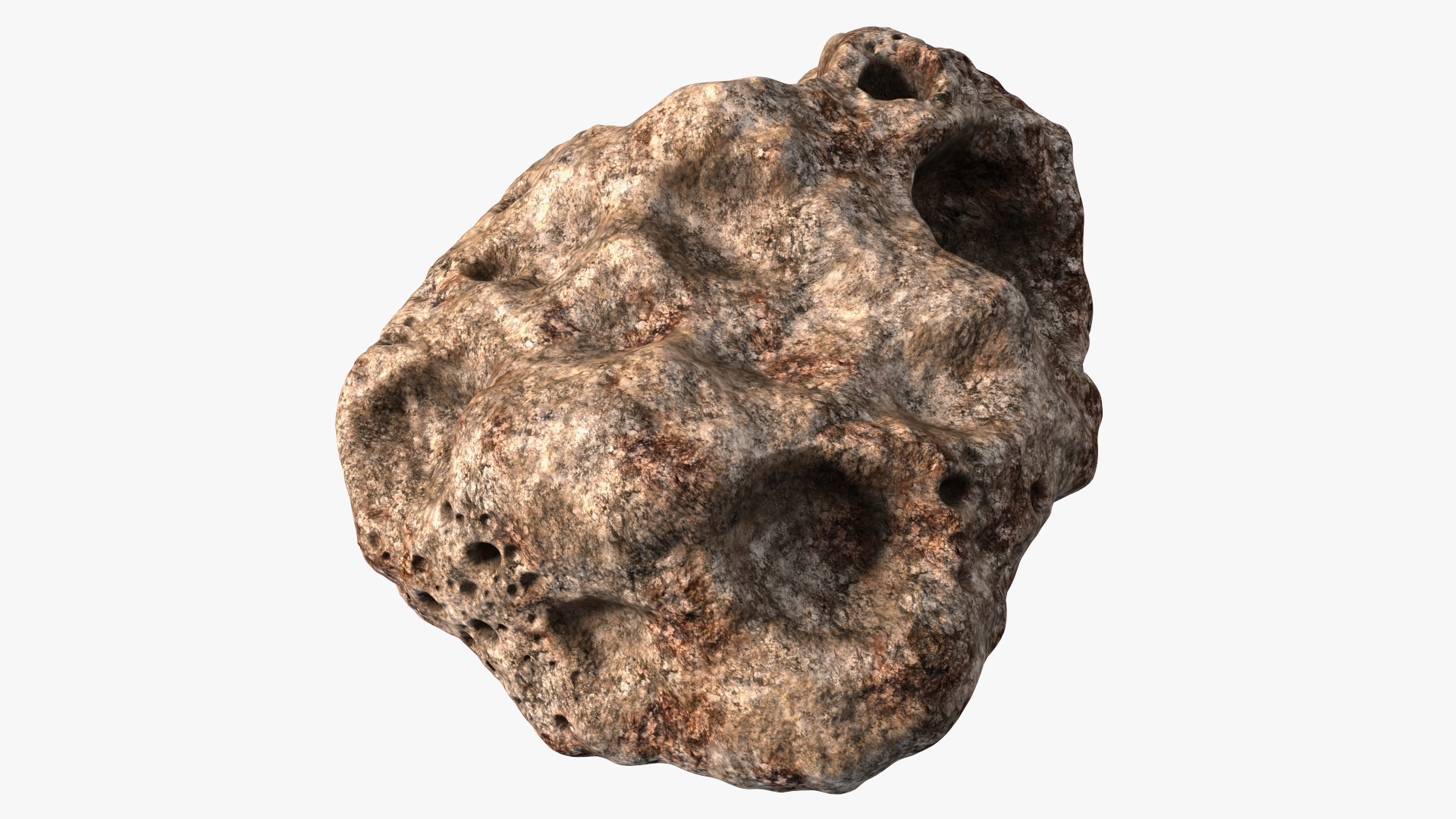 3D model Meteorite Stone