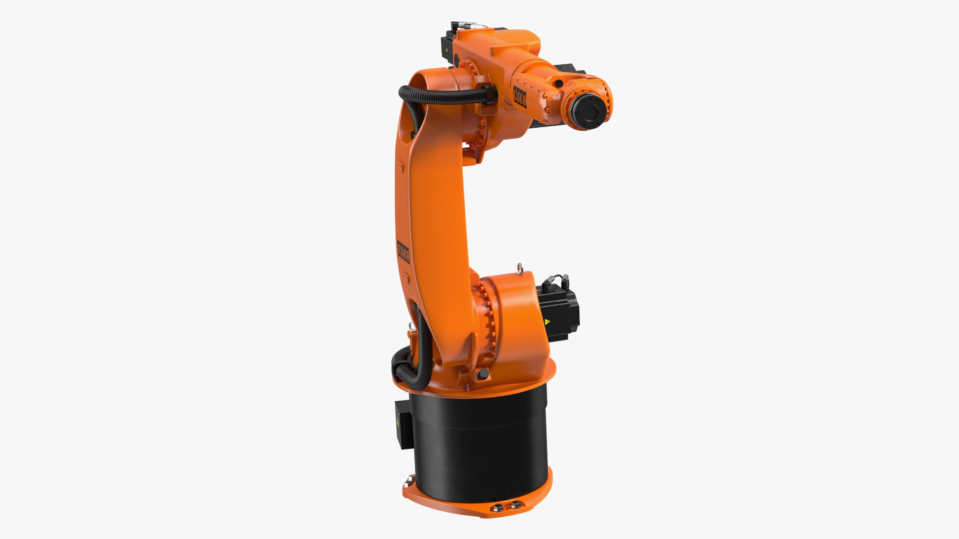Kuka Industrial Robot Arm KR 30-3 Rigged for Maya 3D model