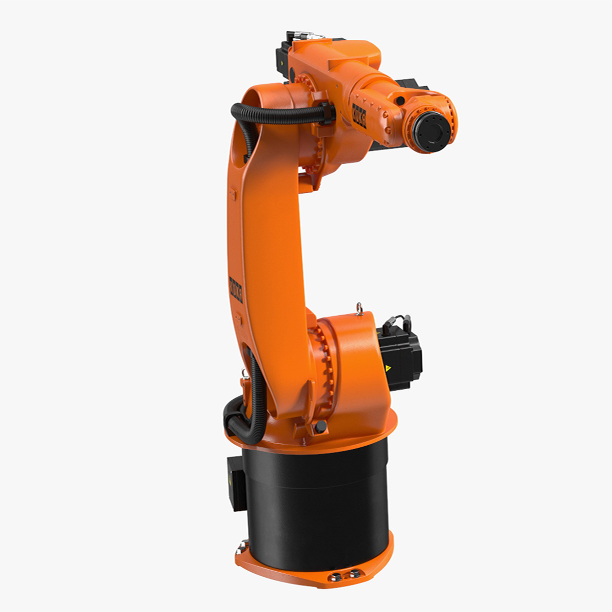 Kuka Industrial Robot Arm KR 30-3 Rigged for Maya 3D model