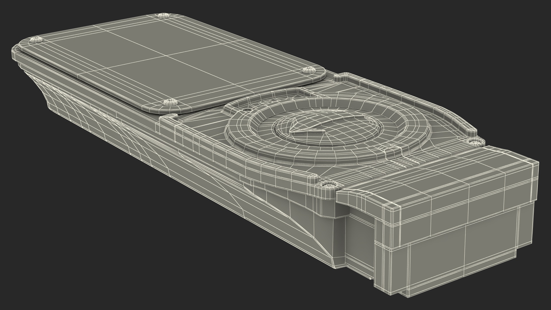 3D model Crosswalk Button Direction NYC
