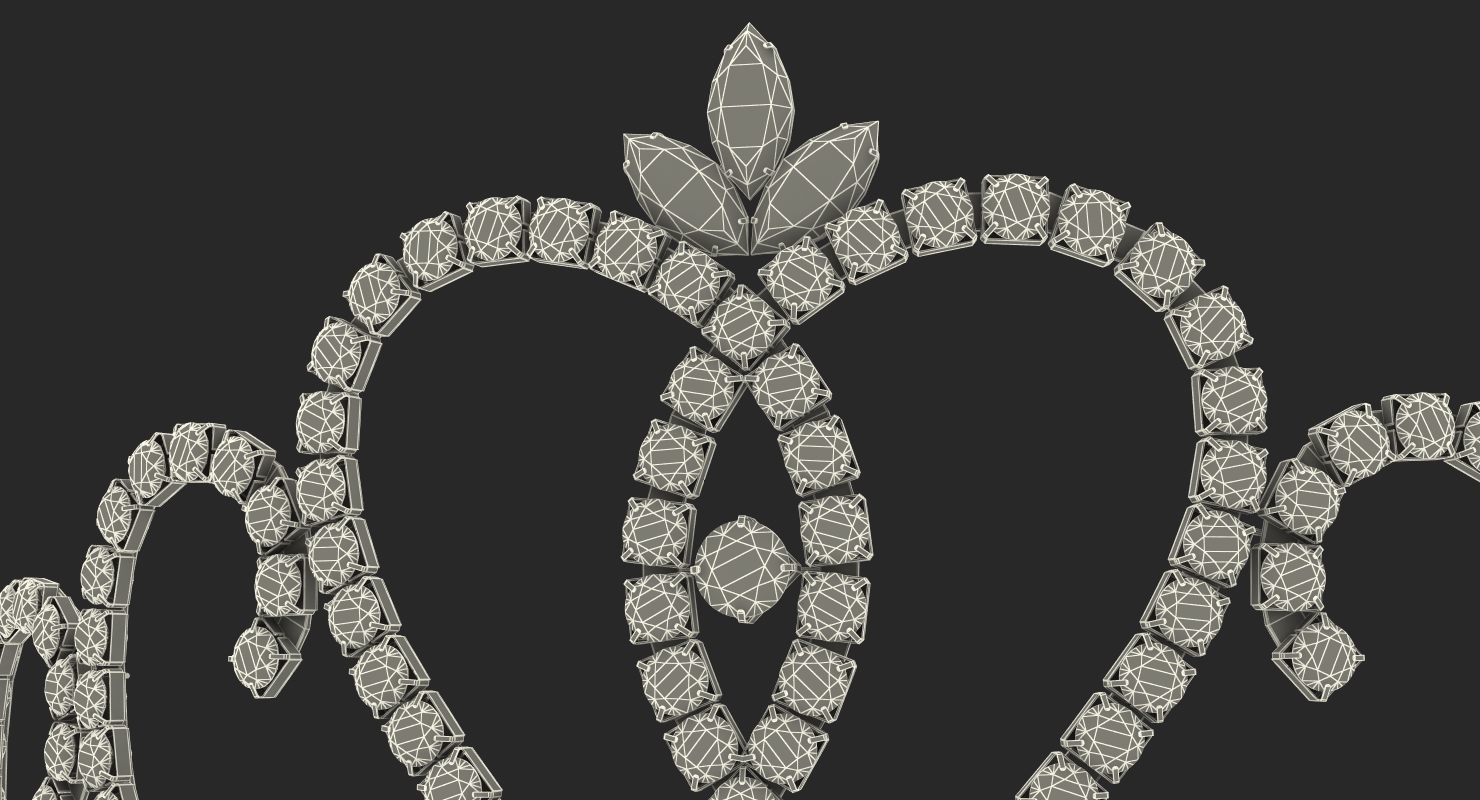 Golden Tiara 3D