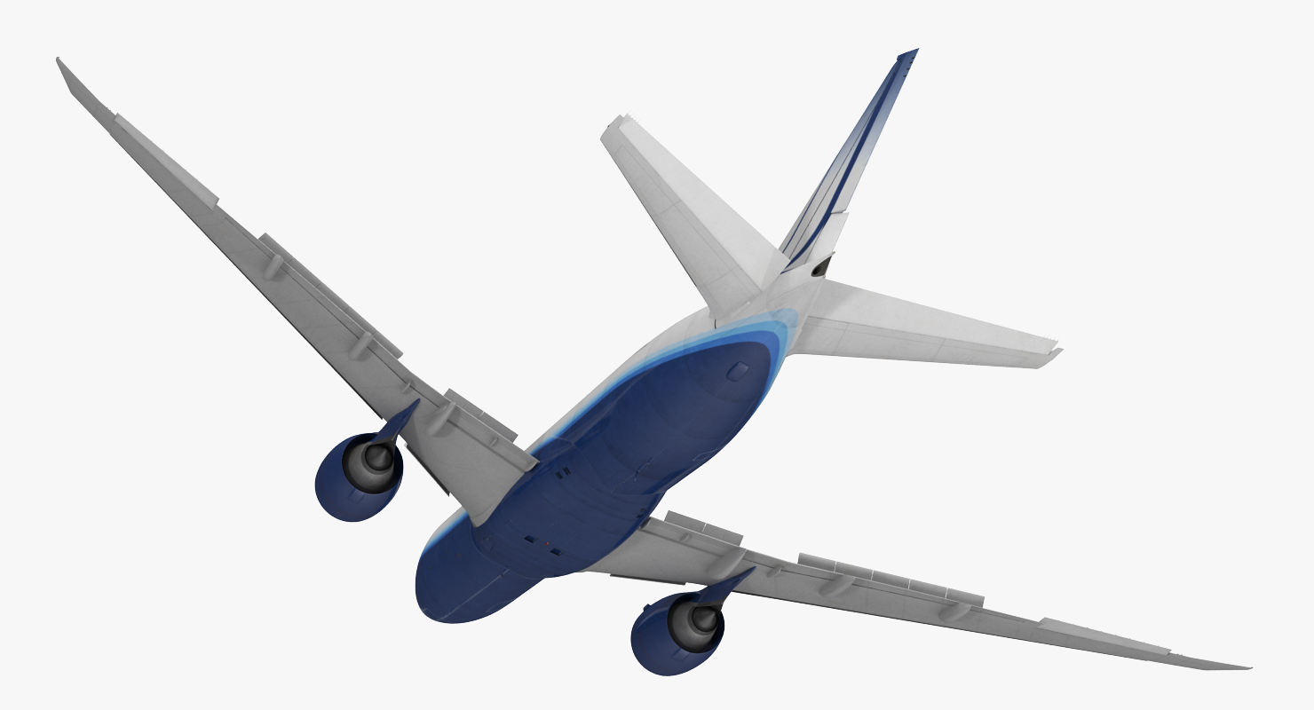 3D Boeing 777 Freighter United Airlines