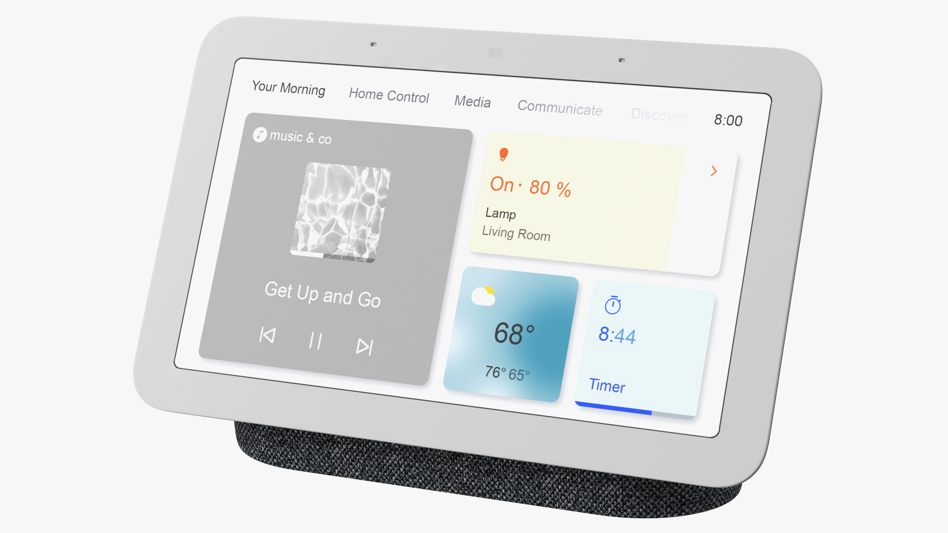 3D Nest Hub Smart Display 2Gen Charcoal