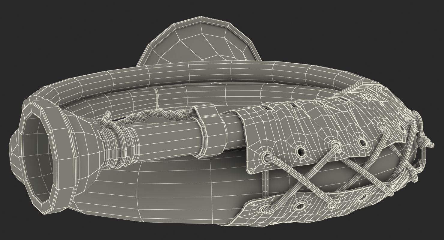 3D model Vintage Hunting Horn