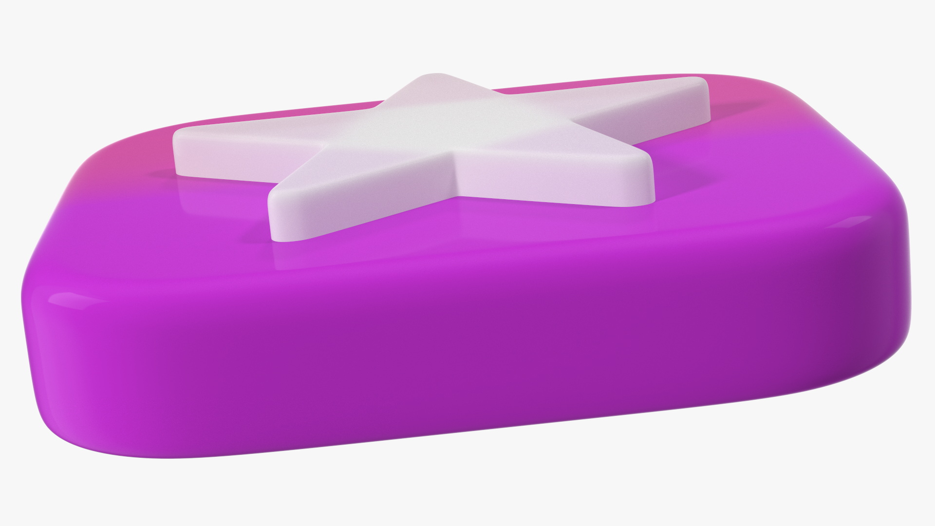 3D iPhone iOS iTunes Store Icon model