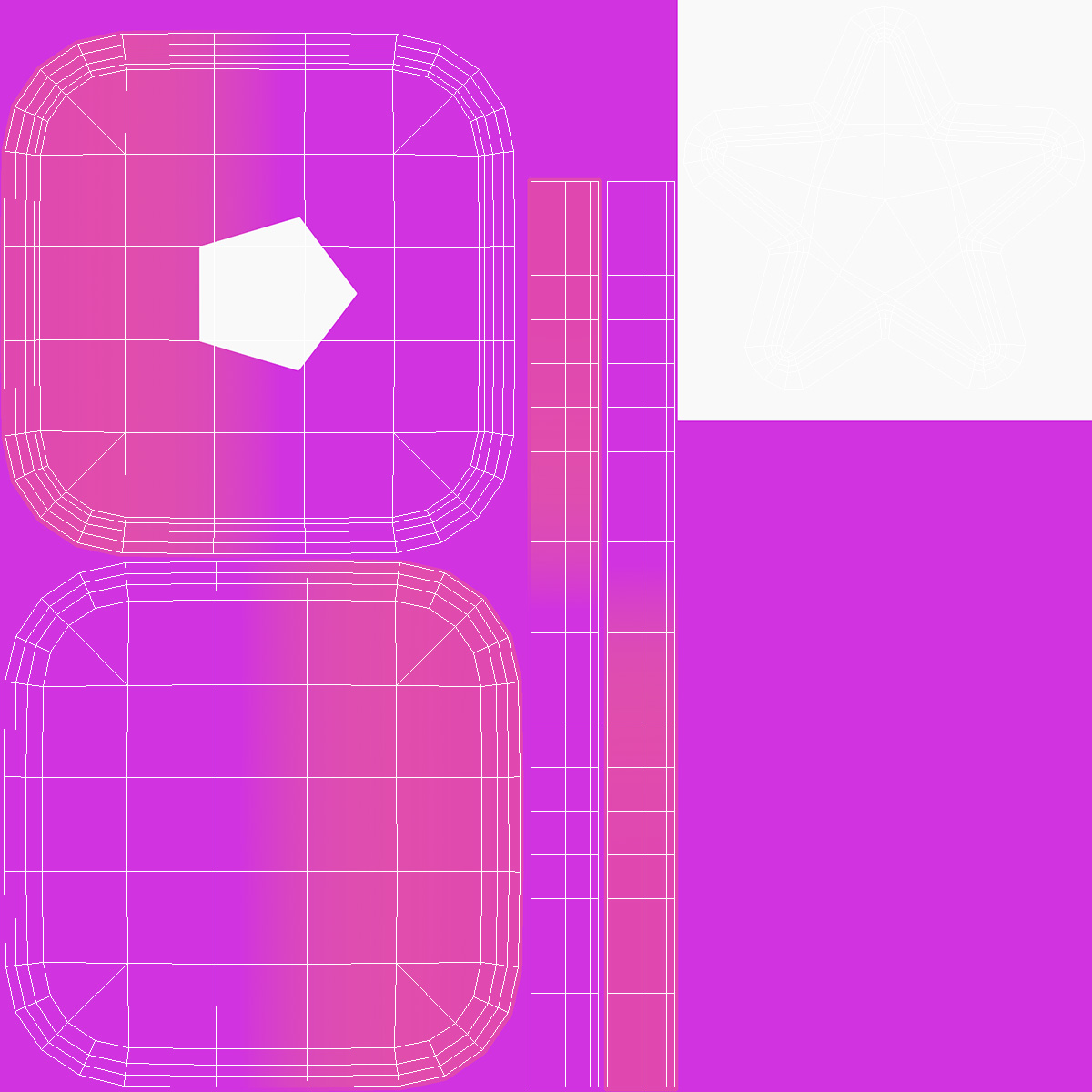 3D iPhone iOS iTunes Store Icon model