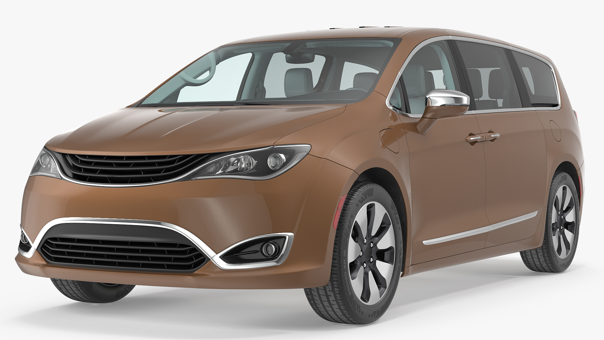3D Family Minivan Rigged