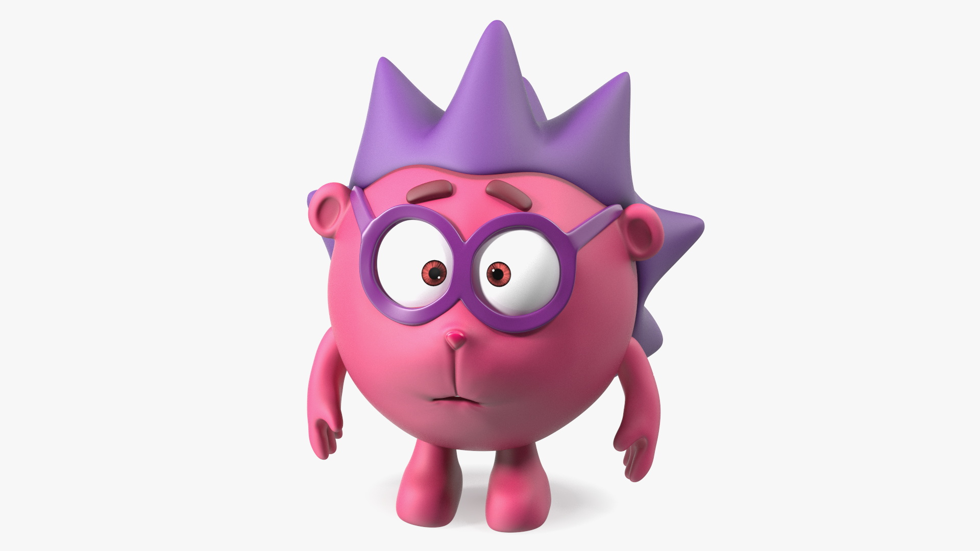 Cartoon Character Chiko Sad Pose 3D