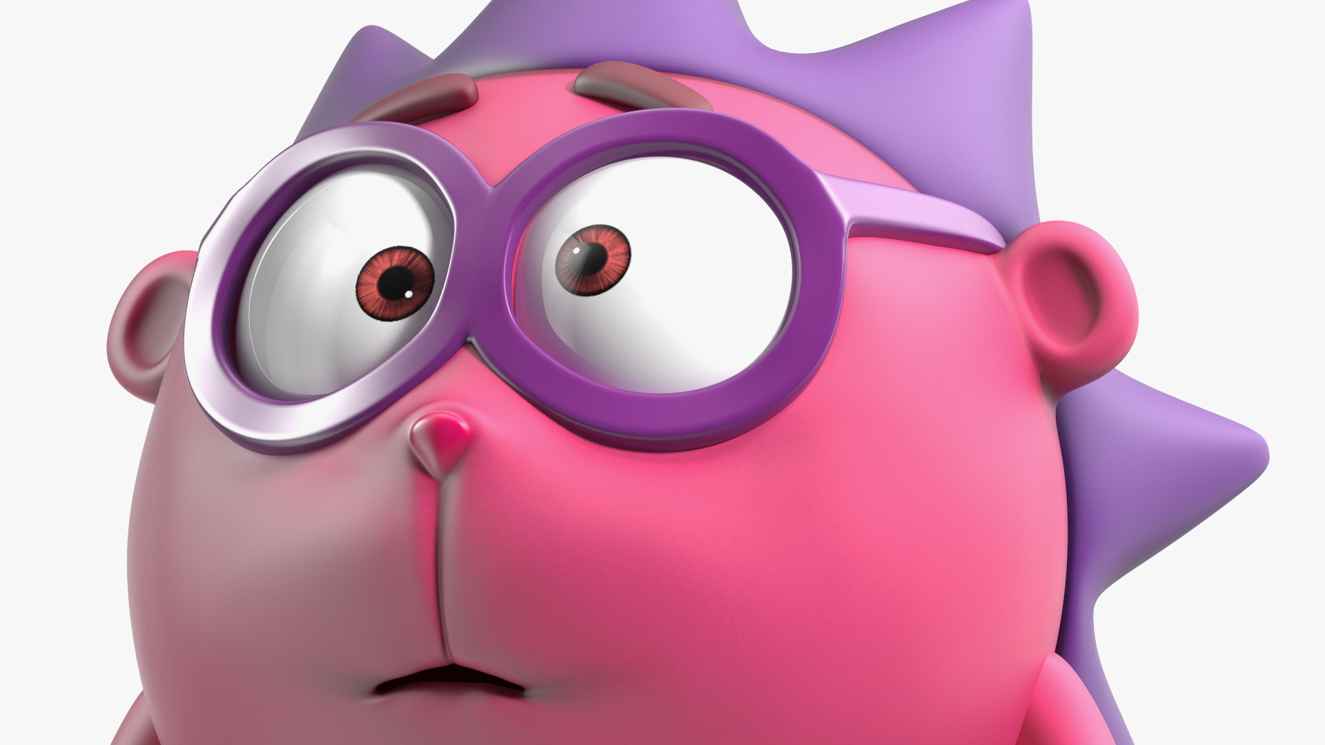 Cartoon Character Chiko Sad Pose 3D