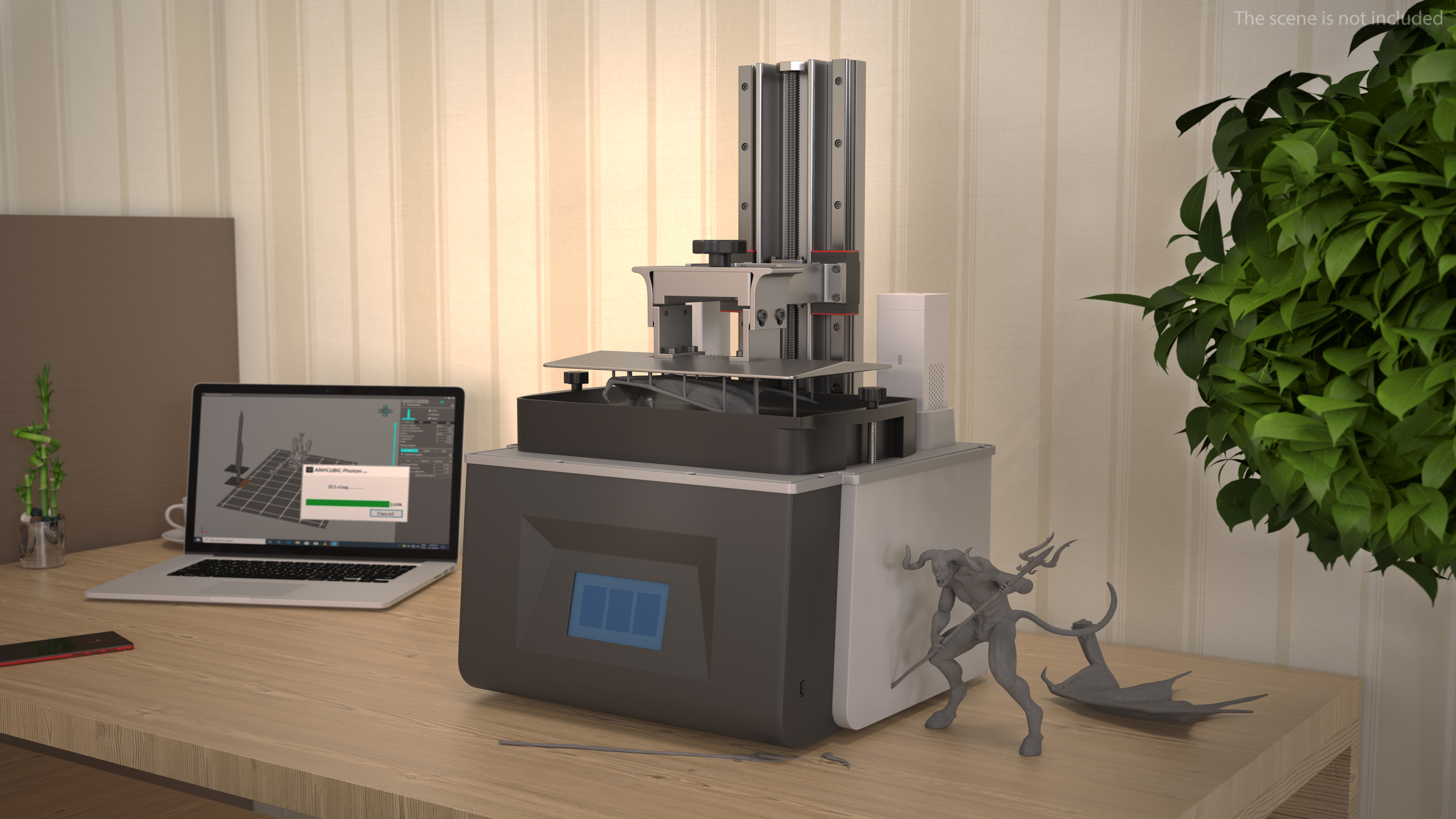 3D 3D Printer No Case model