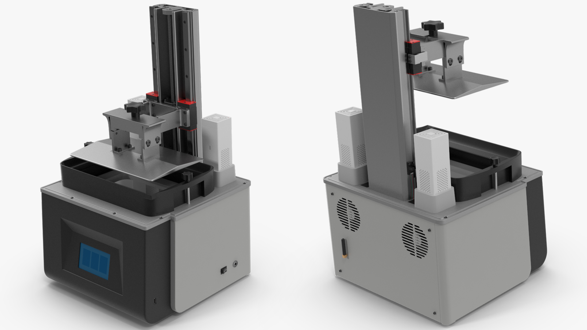 3D 3D Printer No Case model