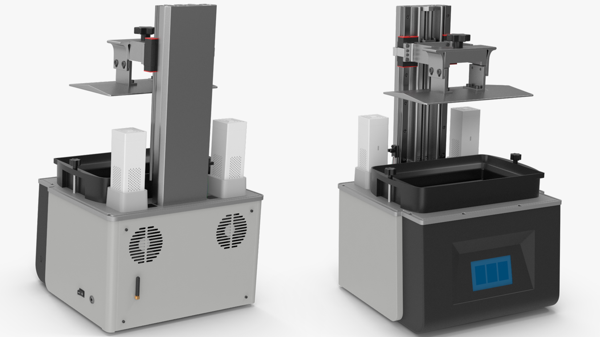 3D 3D Printer No Case model