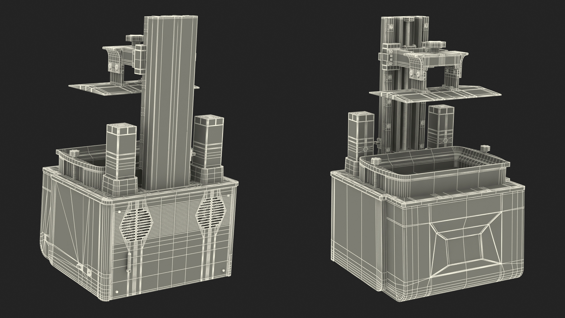 3D 3D Printer No Case model