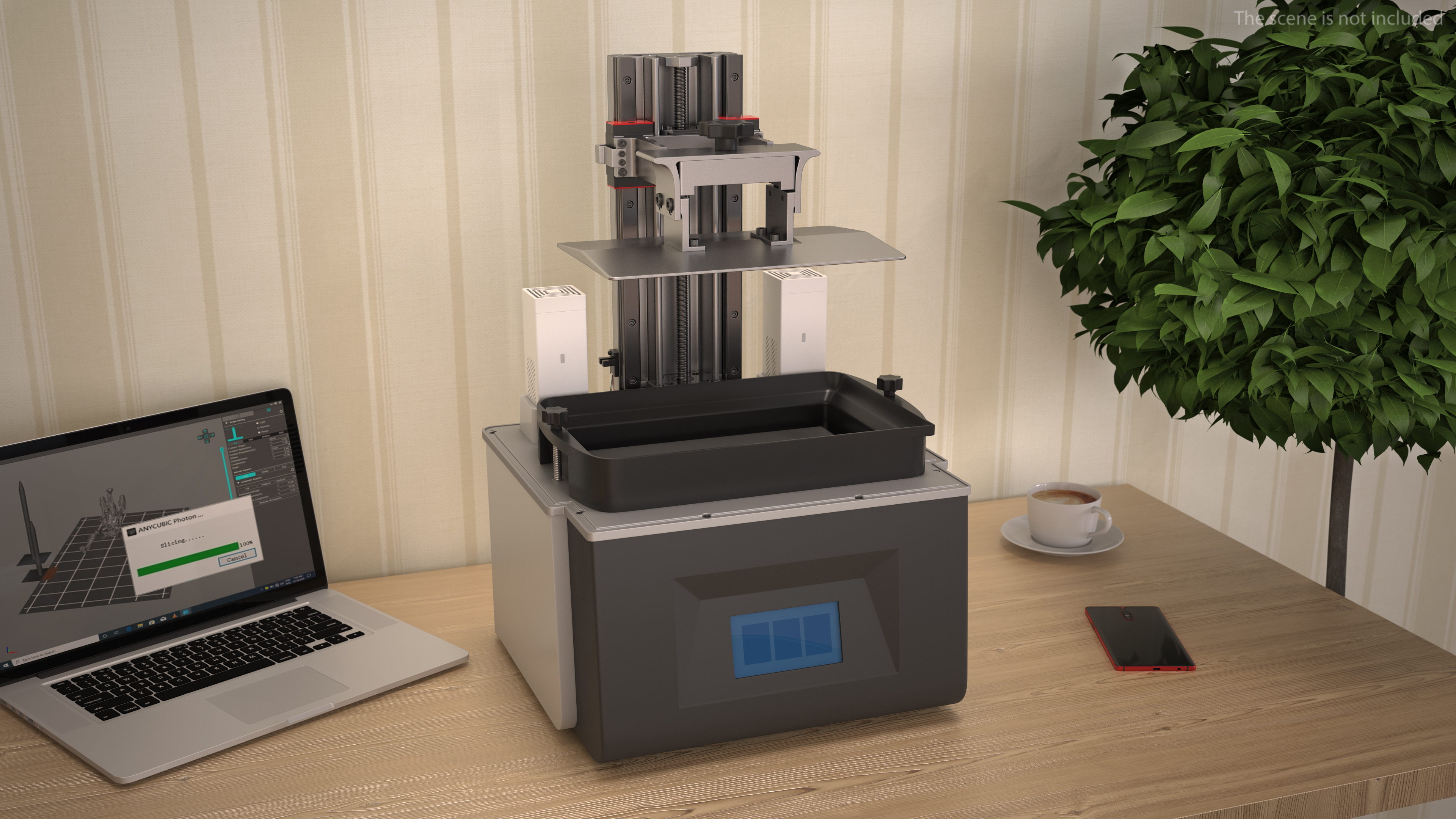 3D 3D Printer No Case model