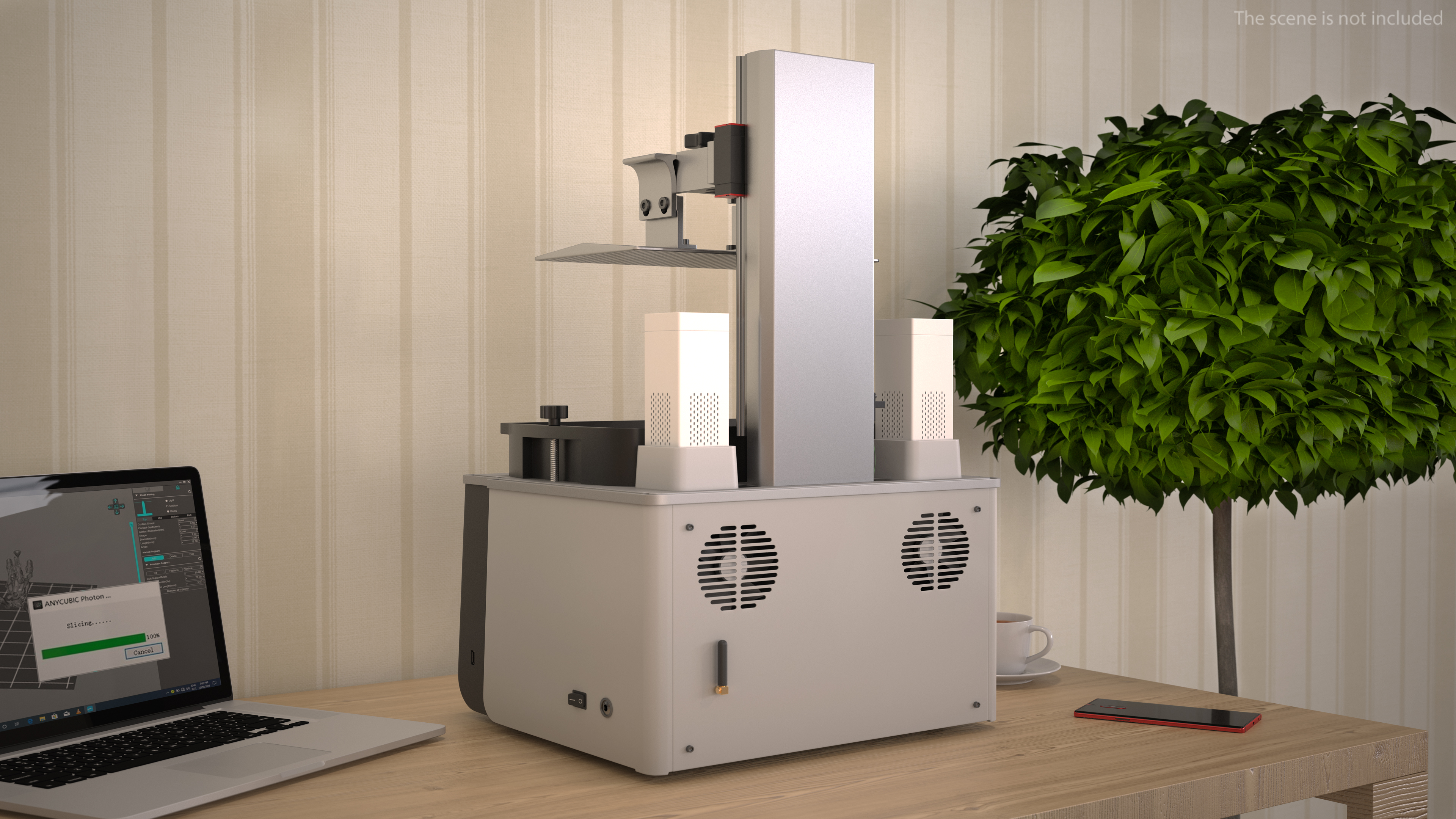 3D 3D Printer No Case model