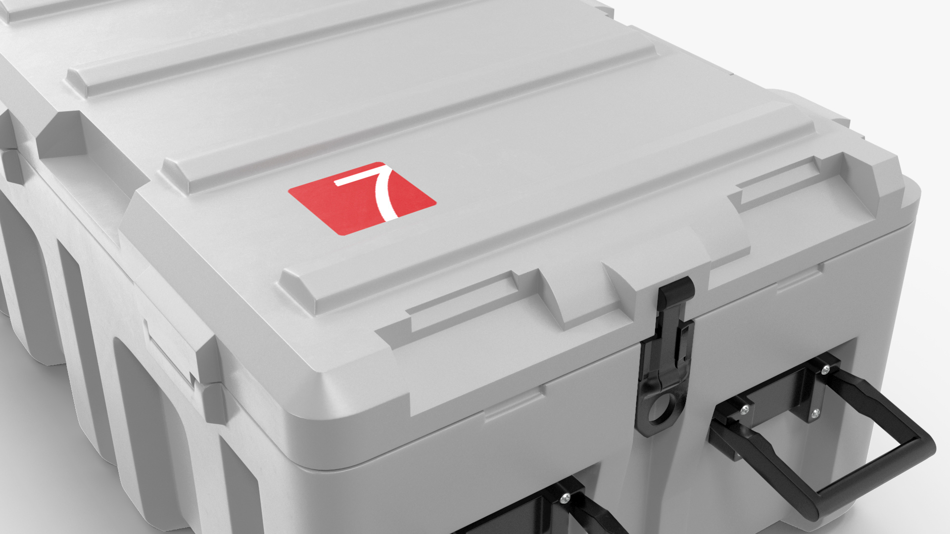 3D Plastic Military Box Large