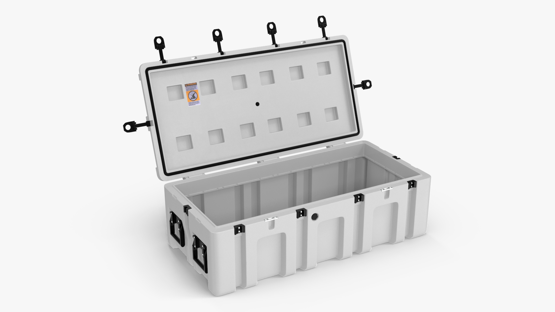 3D Plastic Military Box Large
