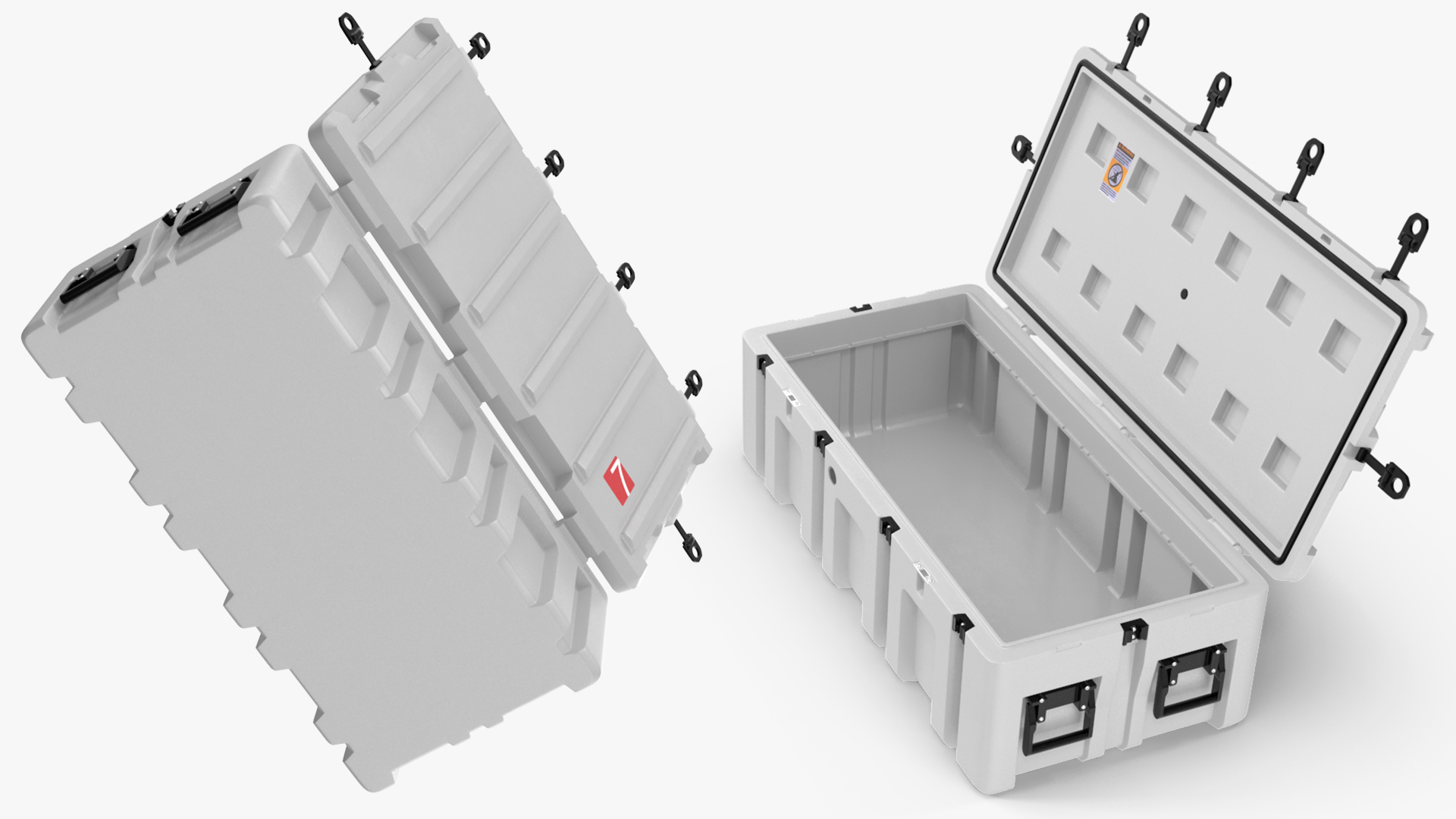 3D Plastic Military Box Large
