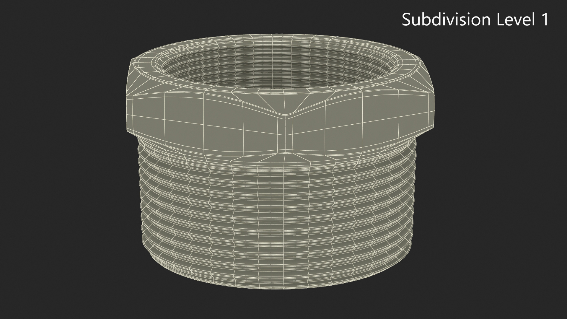 3D Fitting Bushing SS304