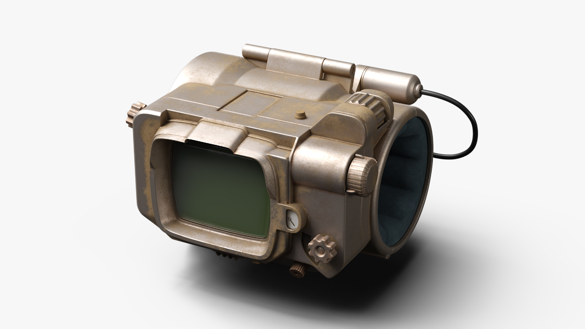 Steampunk Wristband 3D model