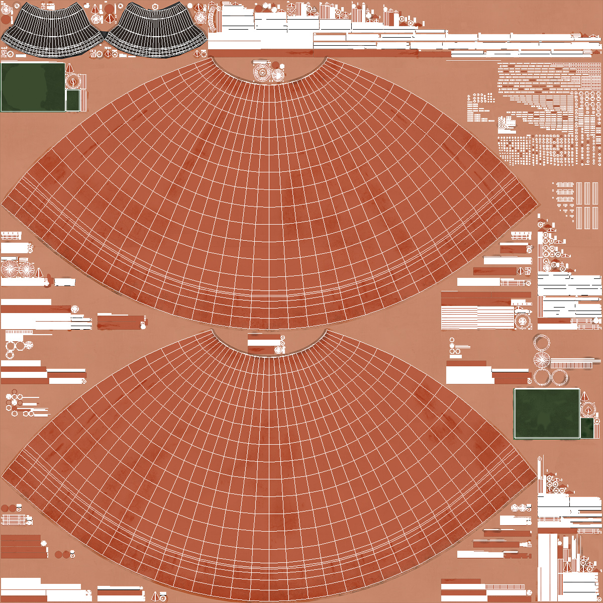 3D Gas Carrier Ship Сonnected to LNG Pier model