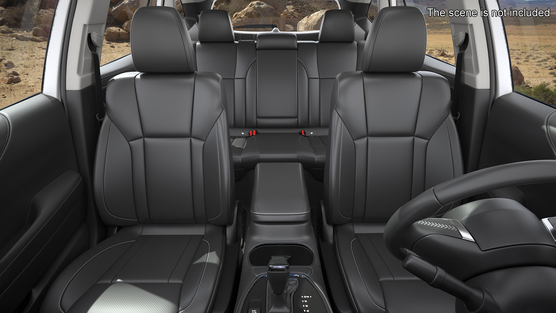 3D White Subaru Outback 2025 Dirty