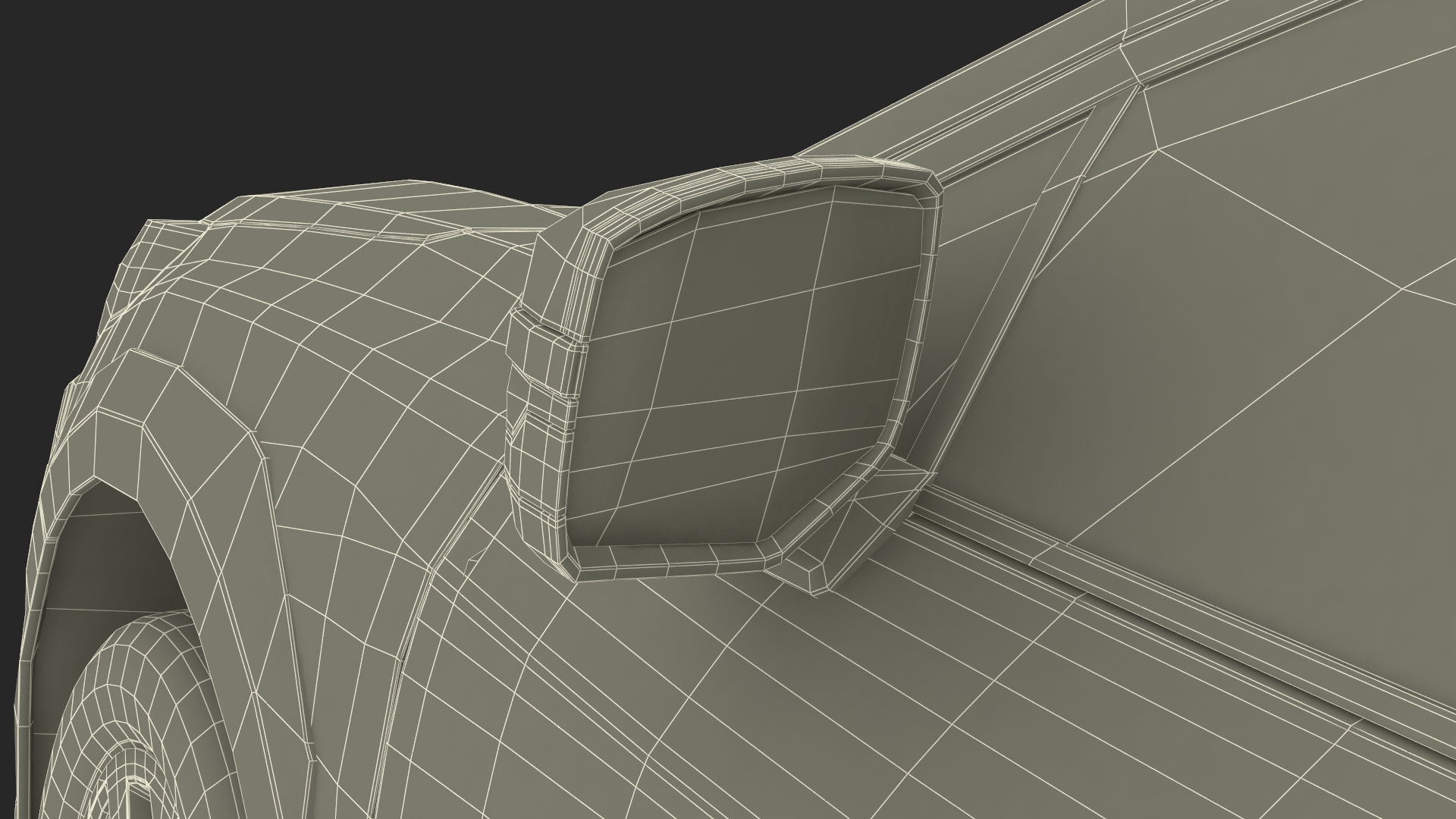 3D White Subaru Outback 2025 Dirty