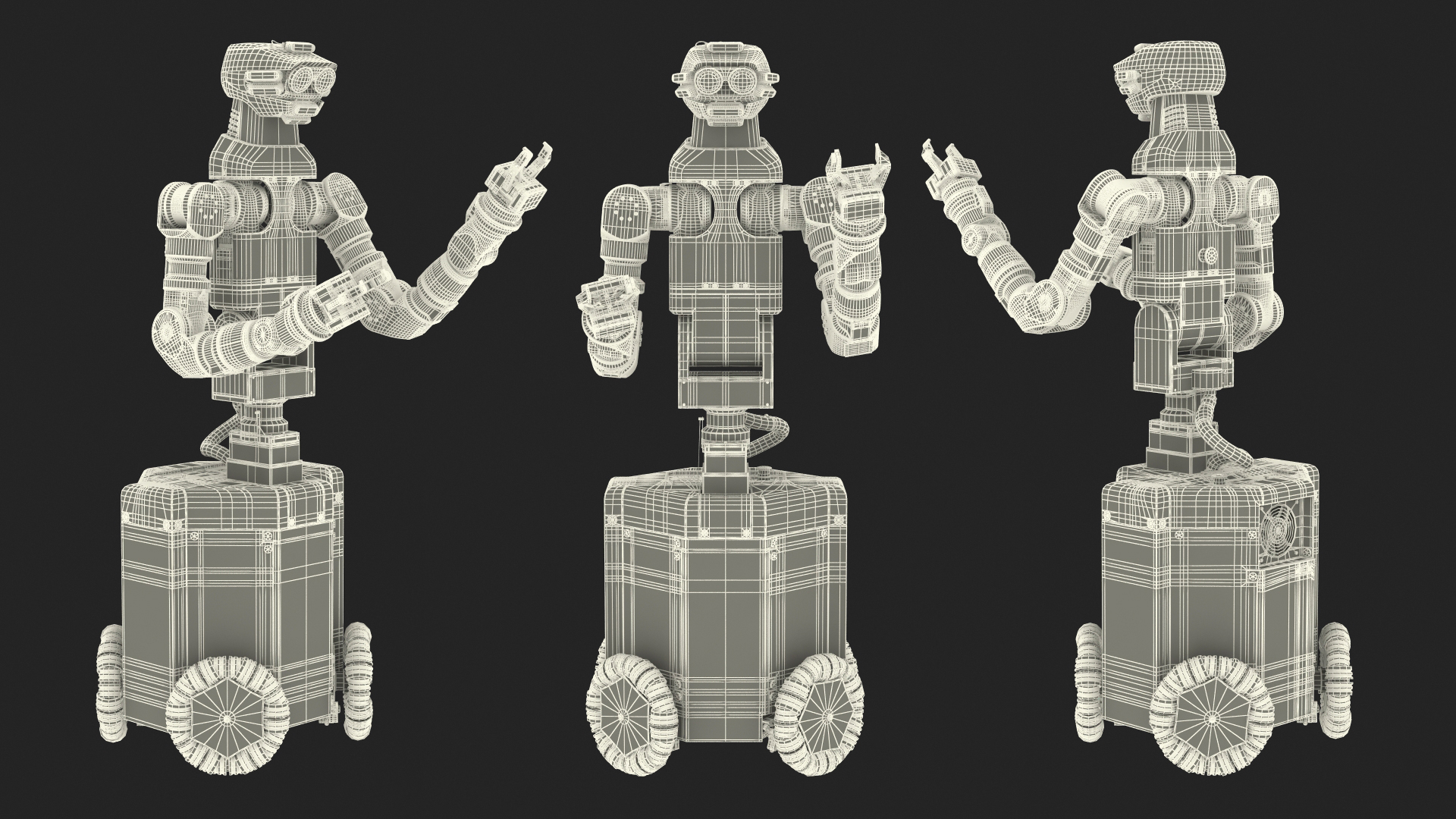 Space General-Purpose Robot Pose 3D